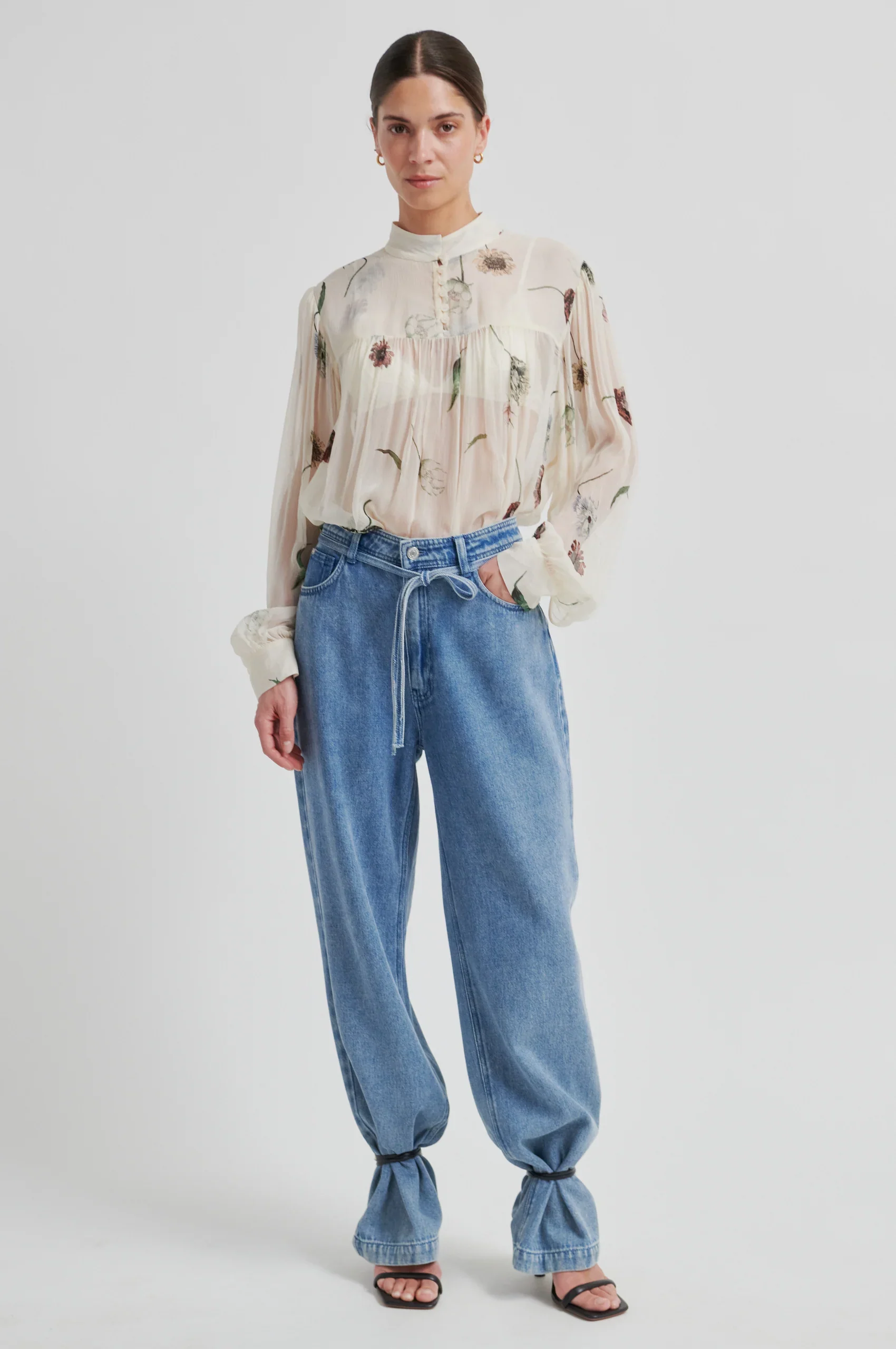 Florala Blouse - Summer Sand - Image 3