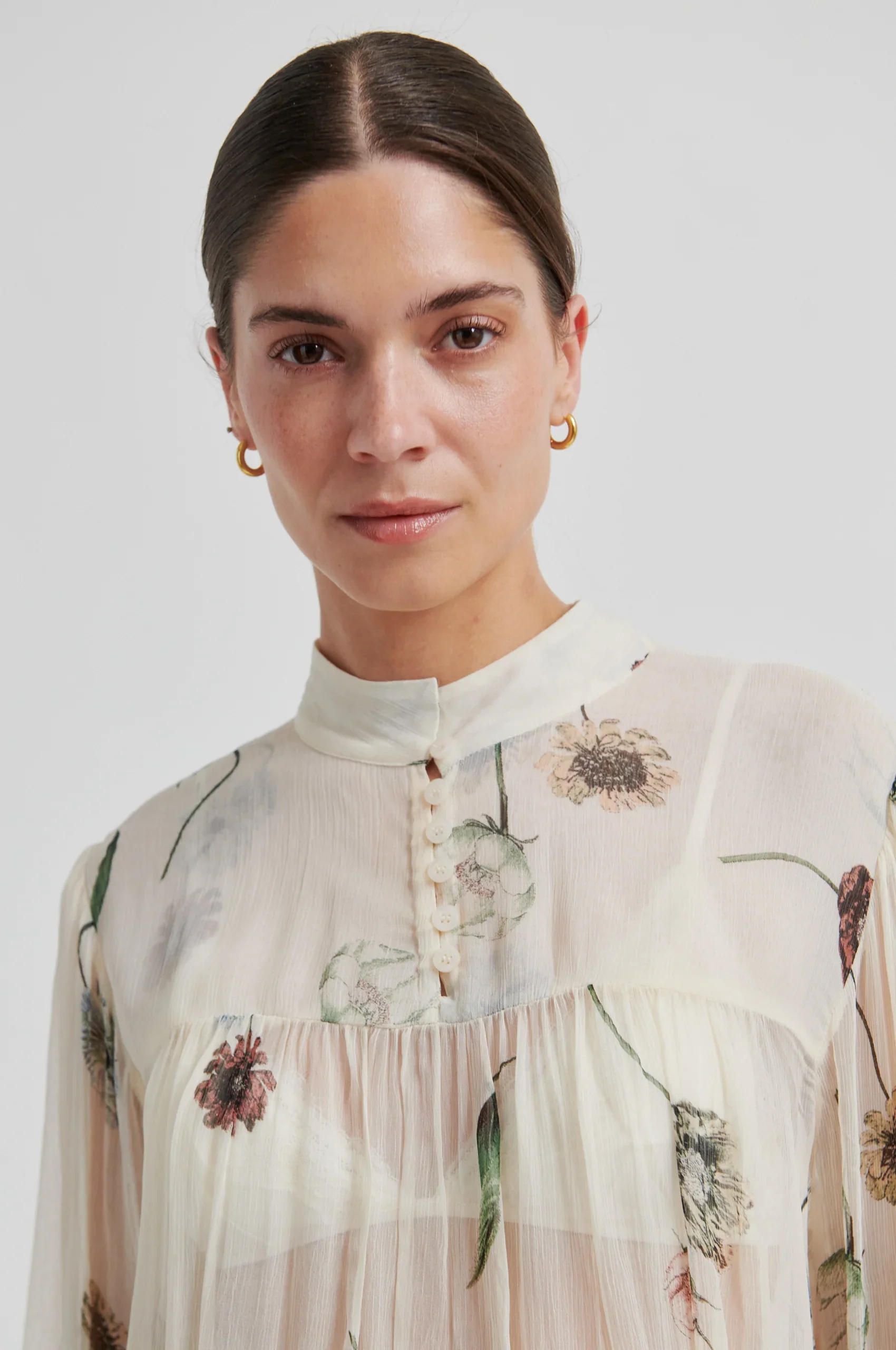 Florala Blouse - Summer Sand - Image 4