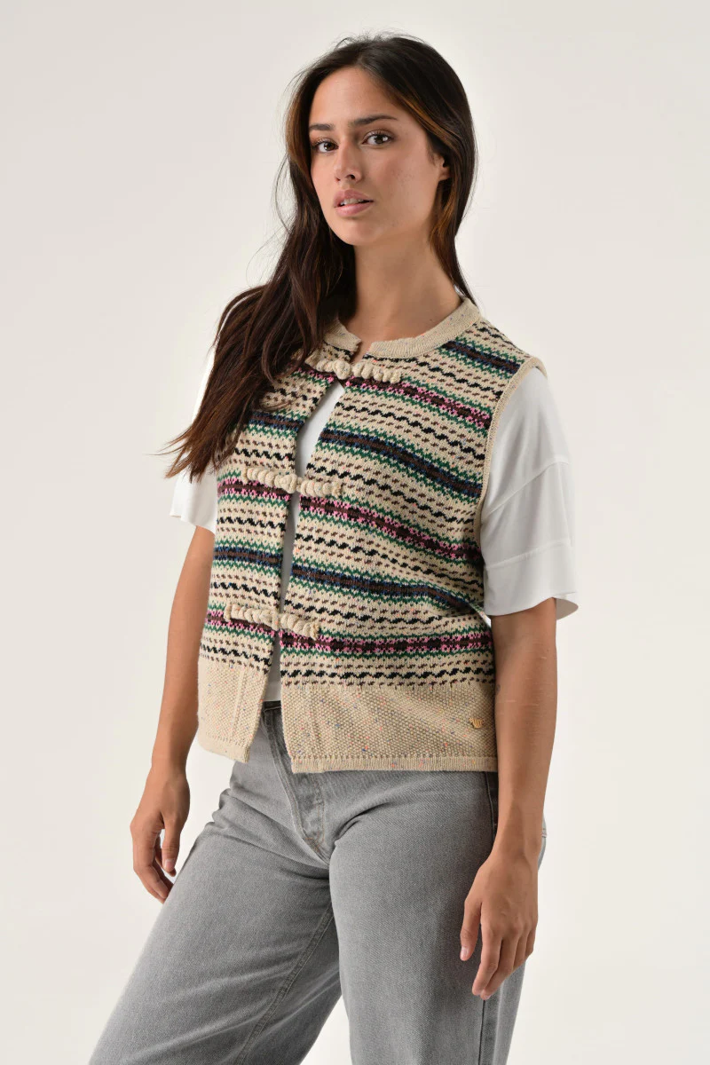Hailey Sweater - Ecru - Image 2
