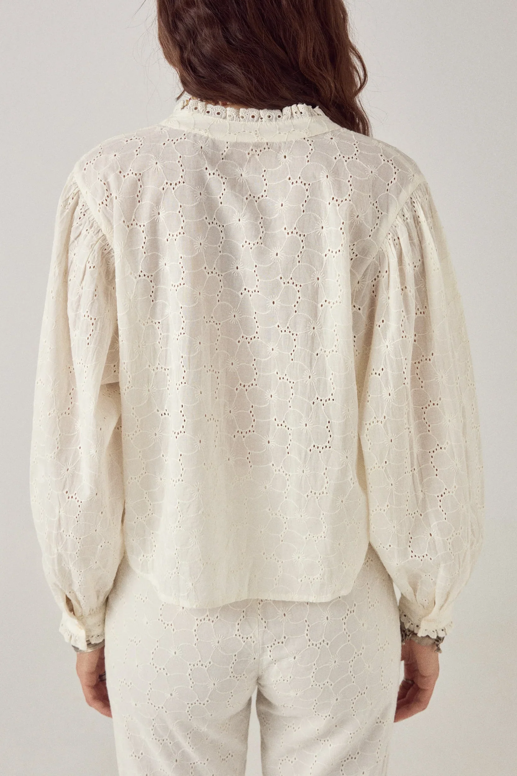 Irene Blouse - Chalk - Image 3