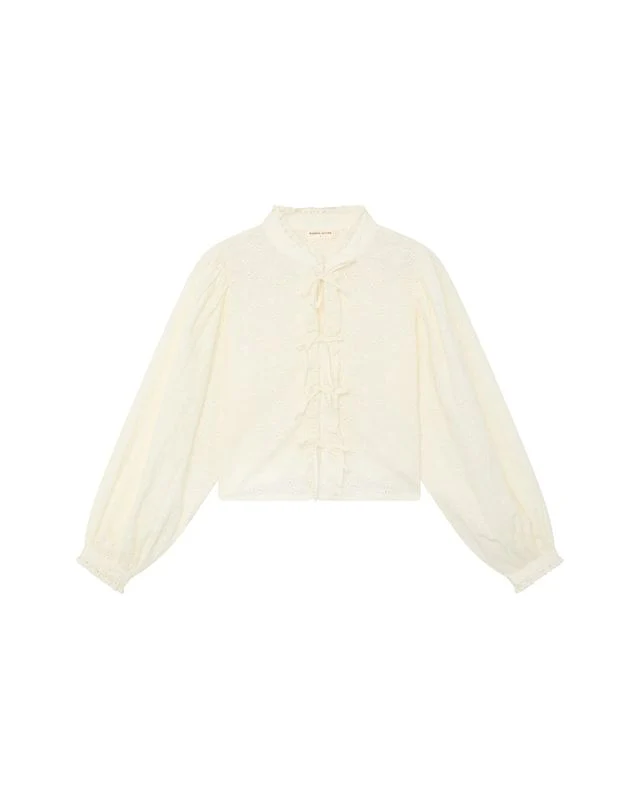 Irene Blouse - Chalk - Image 8