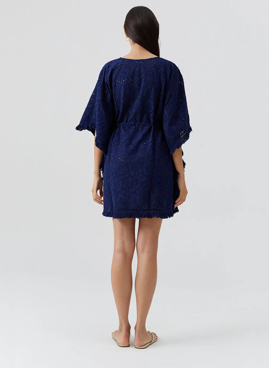 Ivy Kaftan - Navy - Image 3