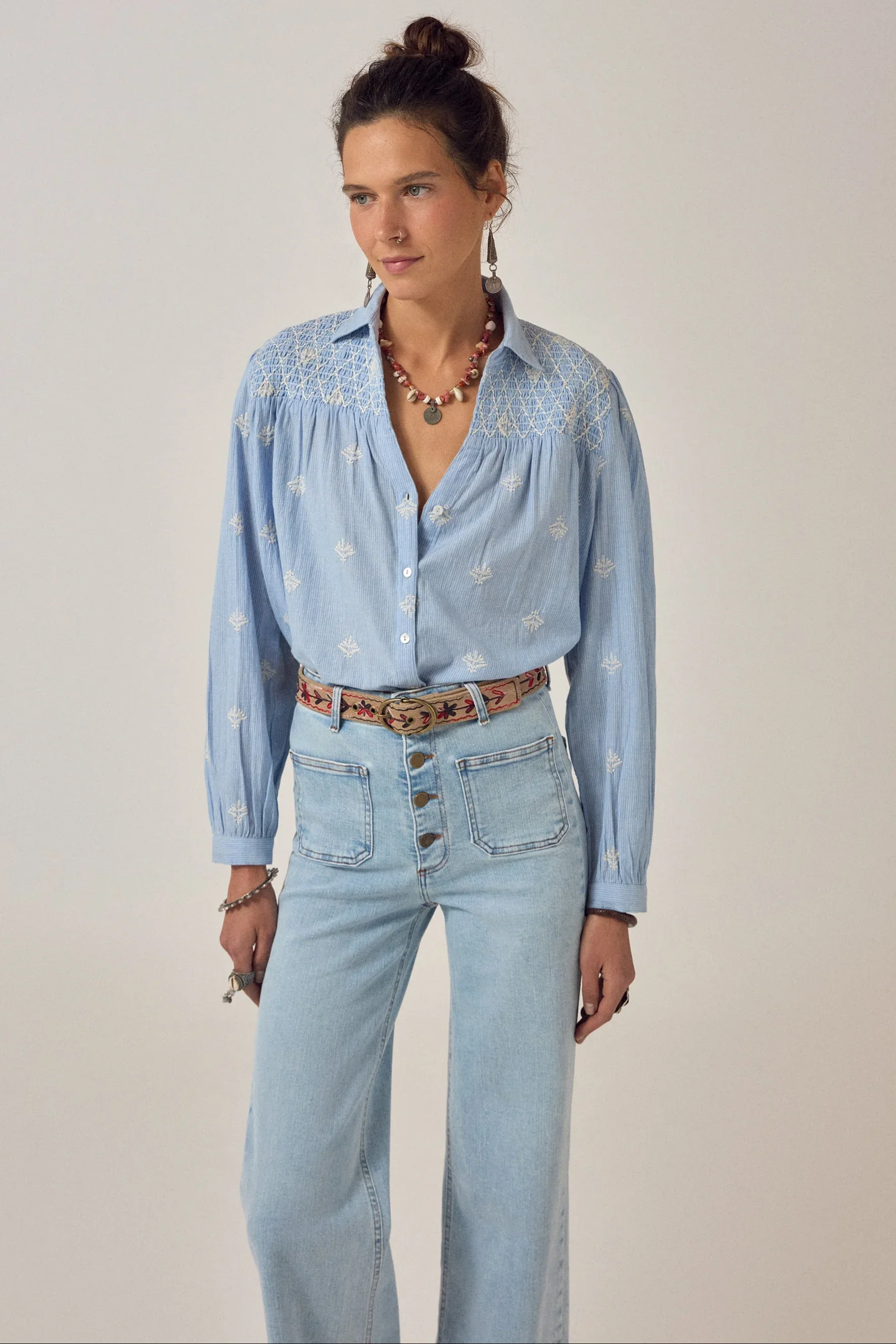 James Shirt - Sky Blues - Image 4