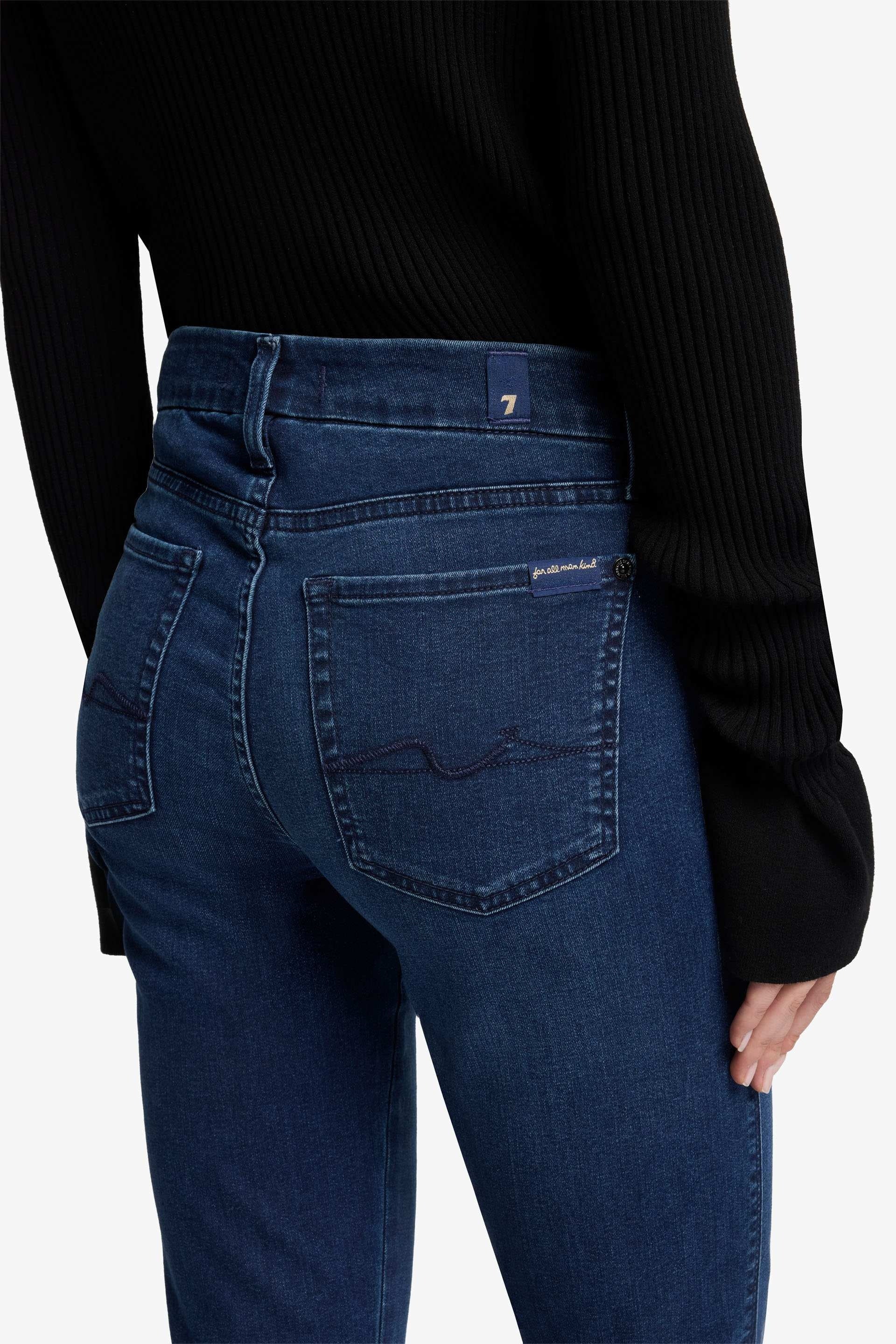 Kimmie Straight B(Air) Eco Park Avenue Jeans - Dark Blue - Image 6