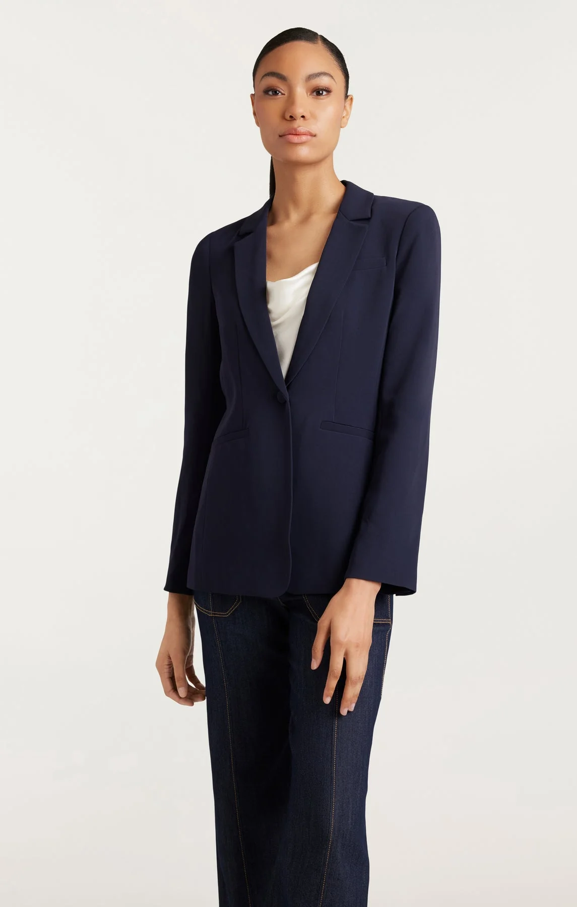 Karlie Blazer - Navy - Image 3