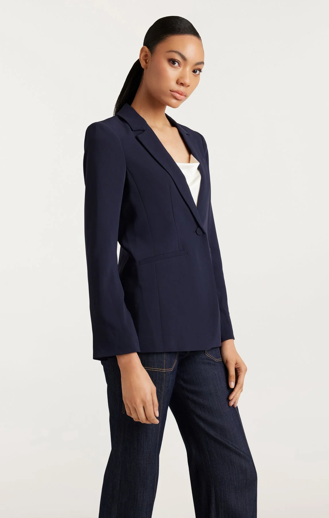 Karlie Blazer - Navy - Image 5