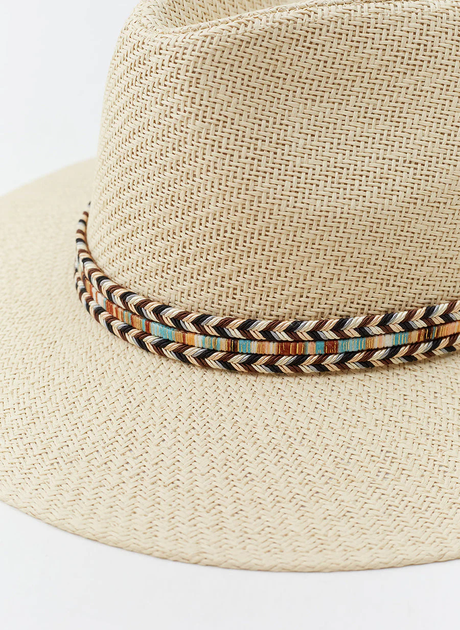 Kate Hat - Beige Ribbon - Image 3