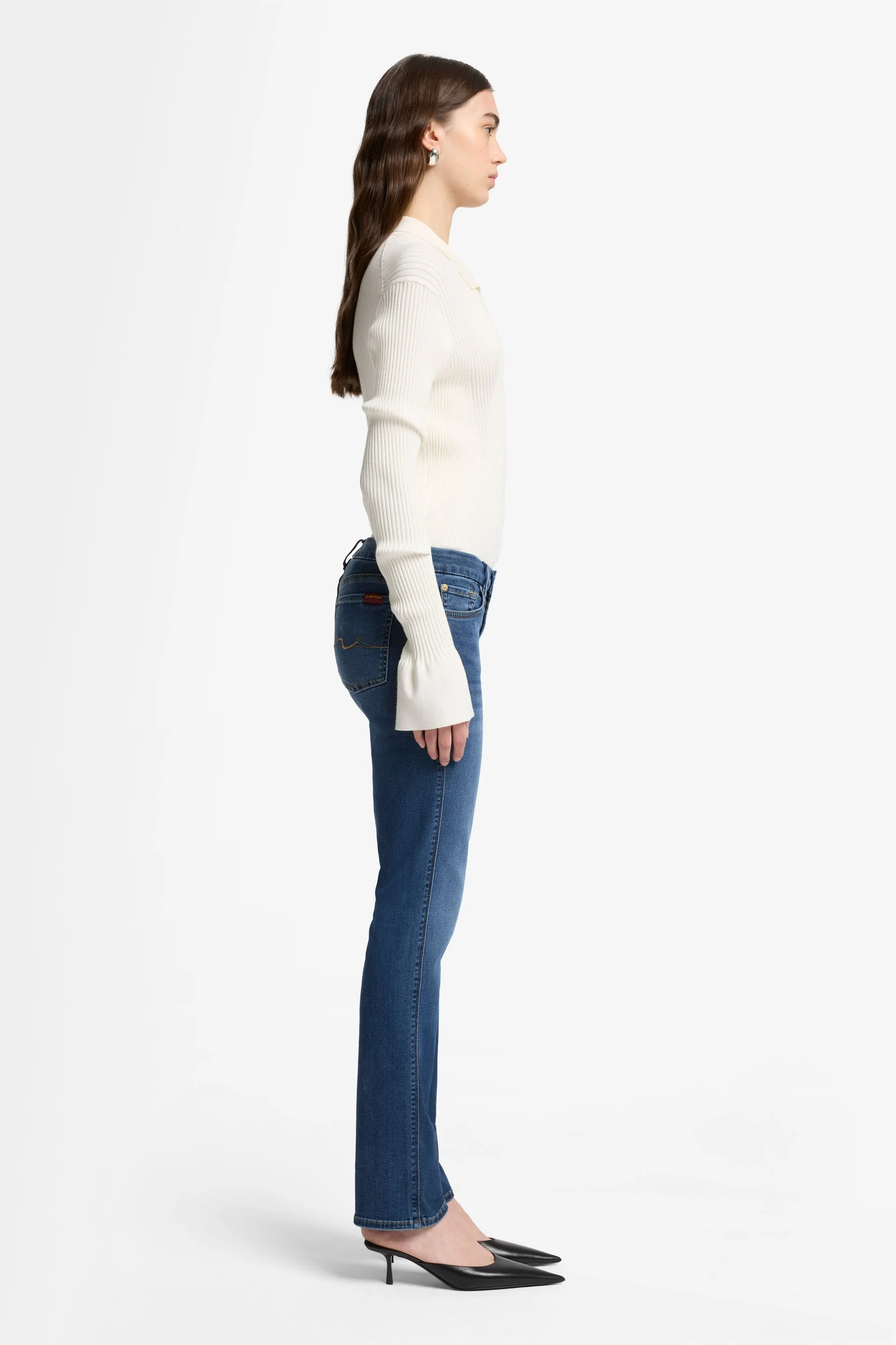 Kimmie Straight B(Air) Eco Duchess Jeans - Mid Blue - Image 4