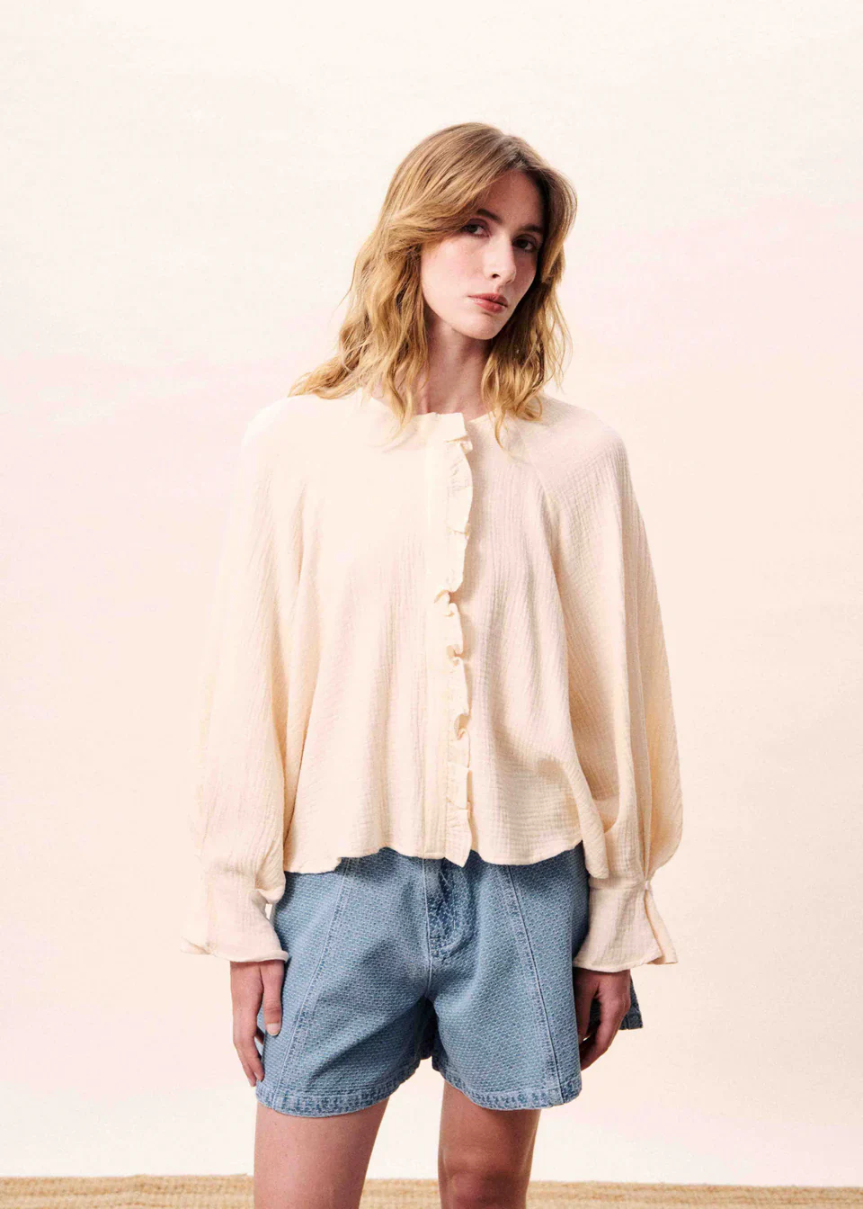 Kokkini Shirt - Cream - Image 2