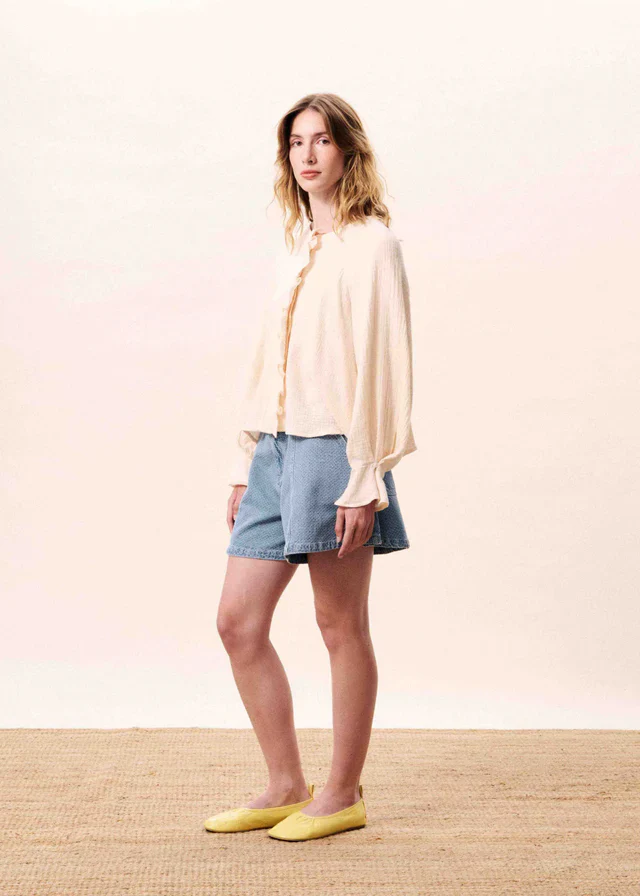 Kokkini Shirt - Cream - Image 3