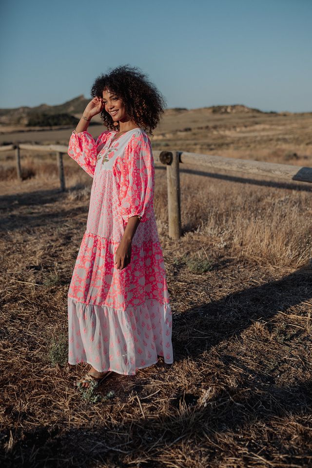 L166 Dress - Pink - Image 3