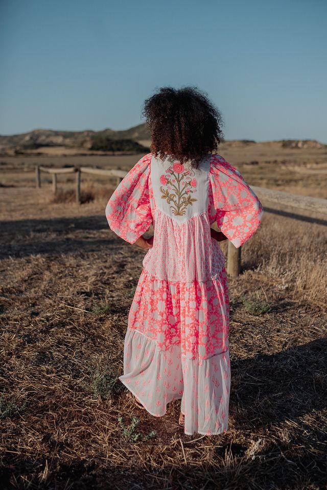 L166 Dress - Pink - Image 4