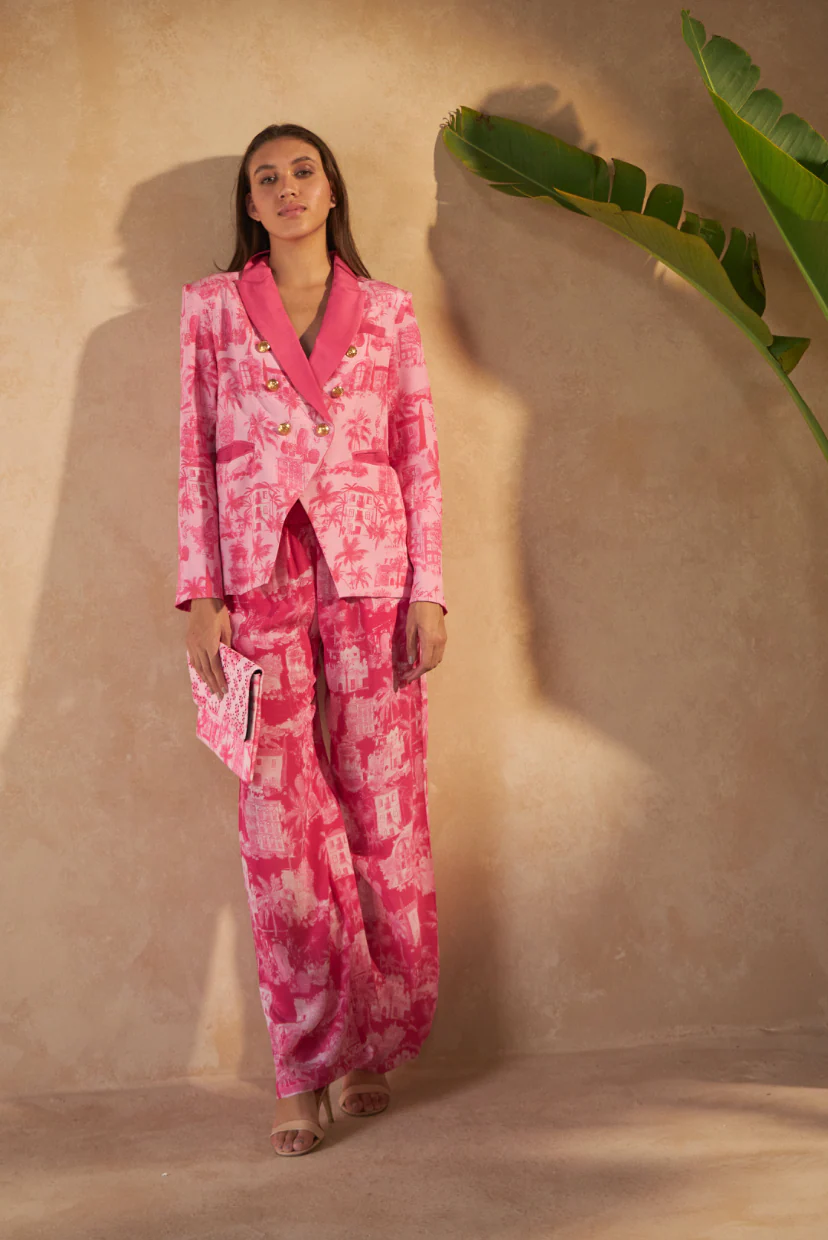 Larch Trousers - Fuchsia Play - Image 5