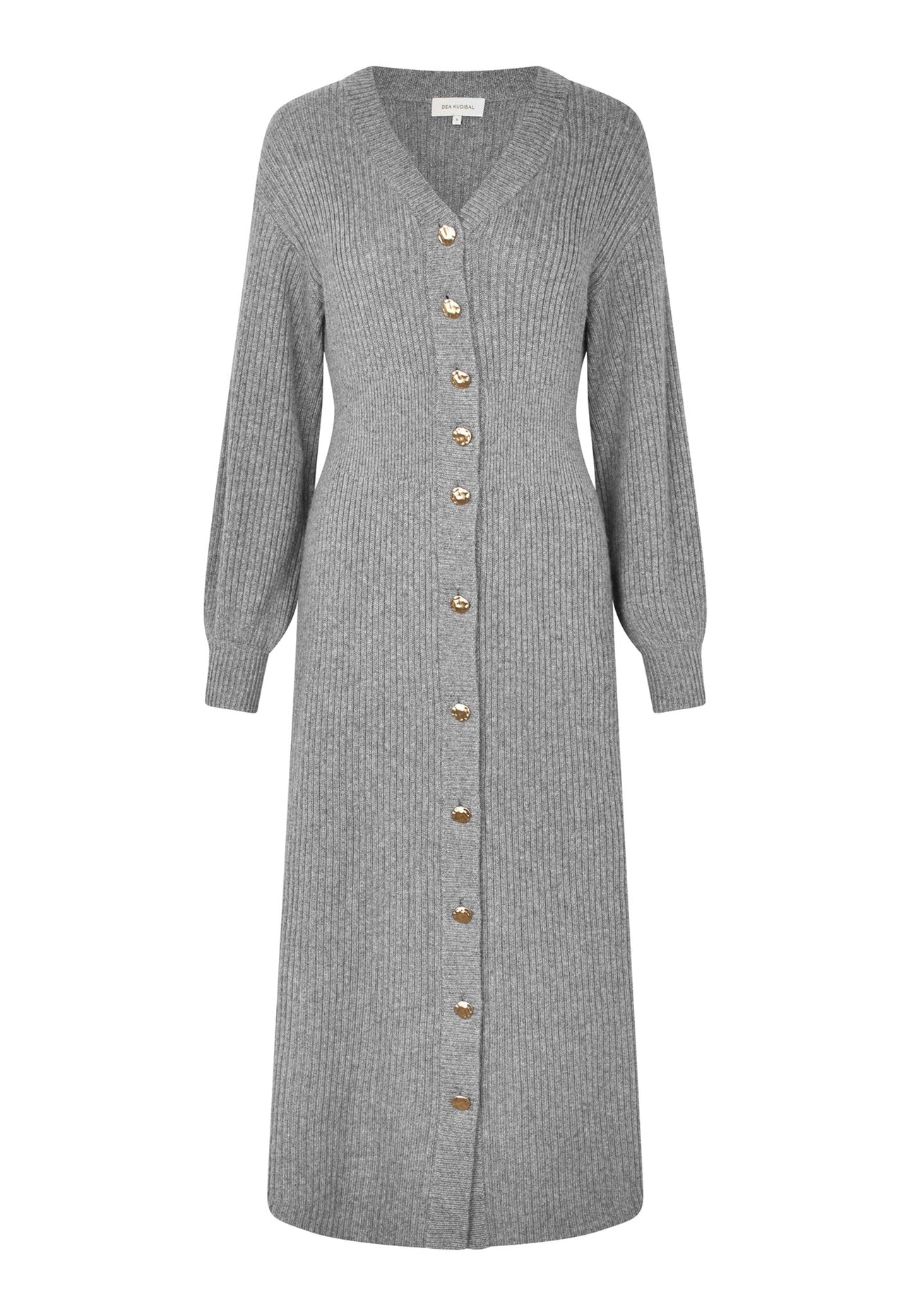 Leonoradea Knit Dress - Grey Melange - Image 6