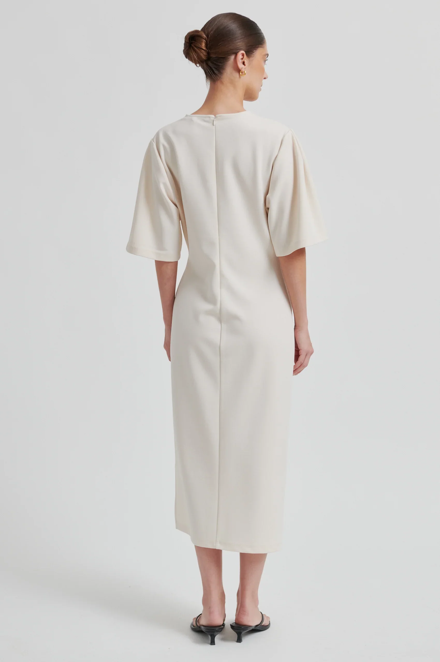 Liana Dress - Soft Beige - Image 5