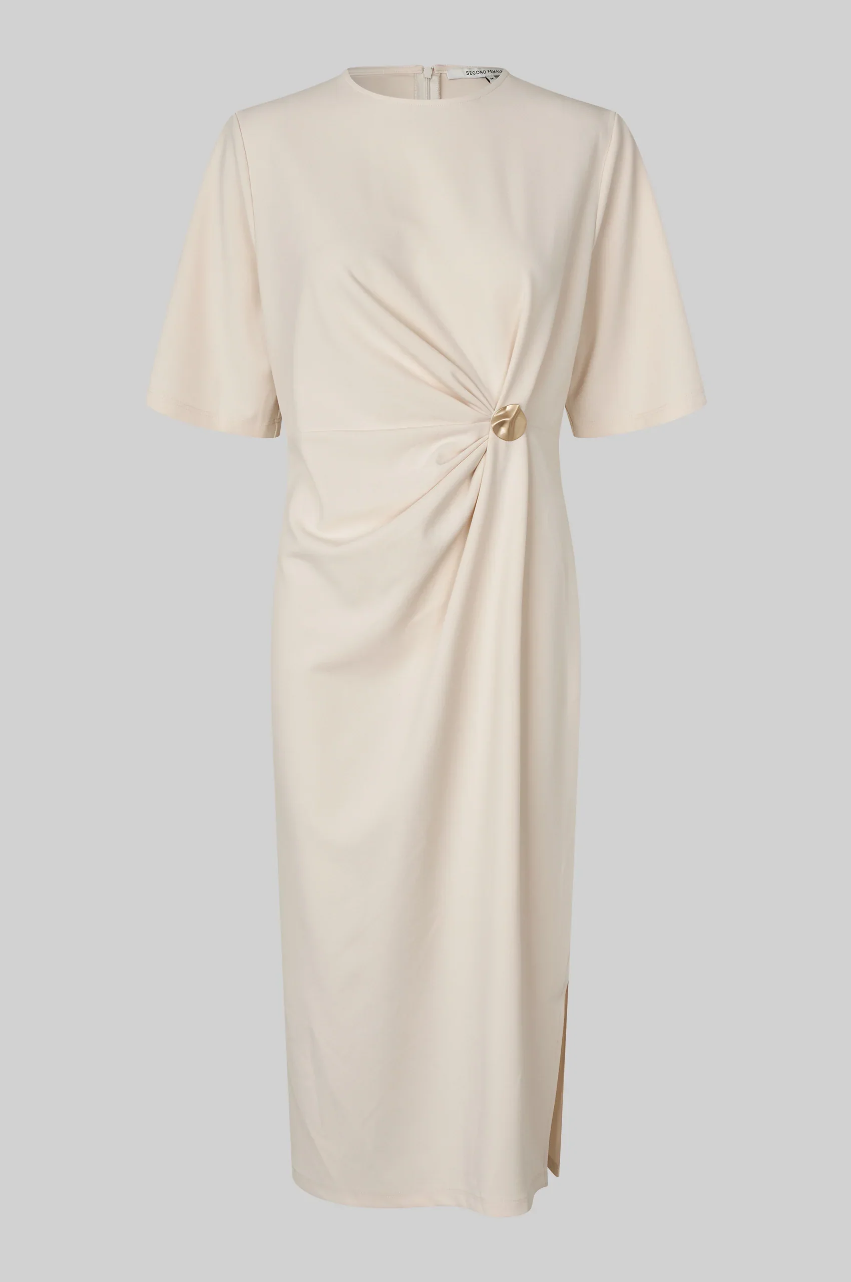 Liana Dress - Soft Beige - Image 6
