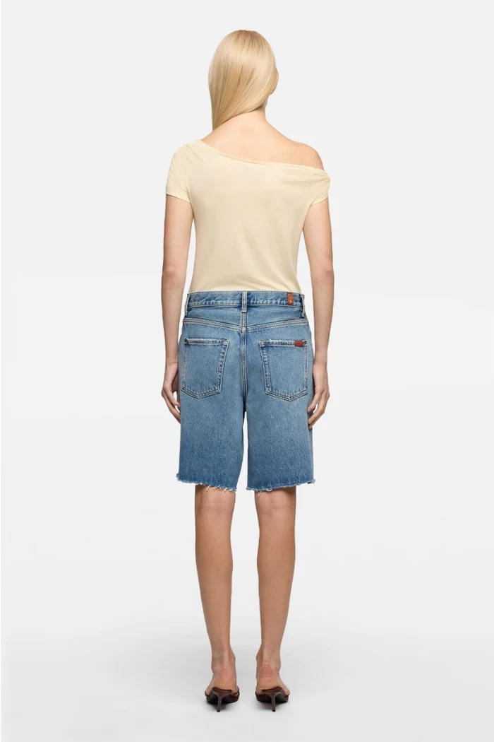 Lola Wave Shorts - Mid Blue - Image 5
