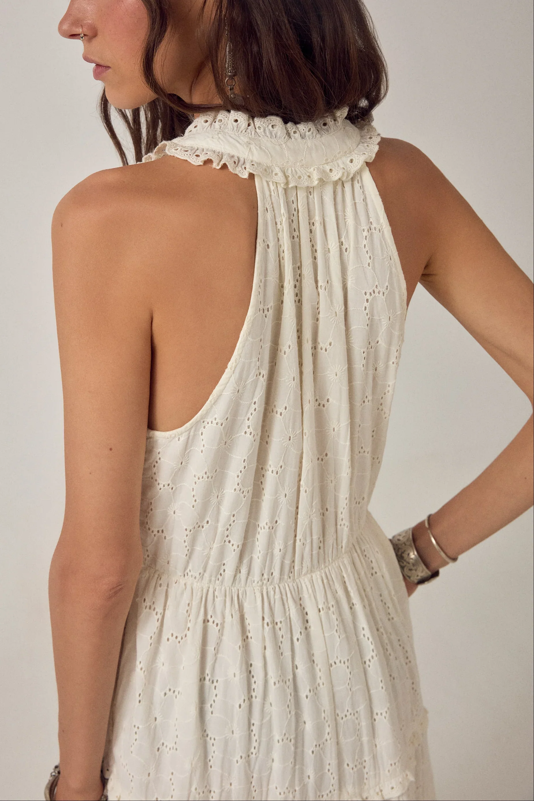 Luigi Dress - Chalk - Image 4
