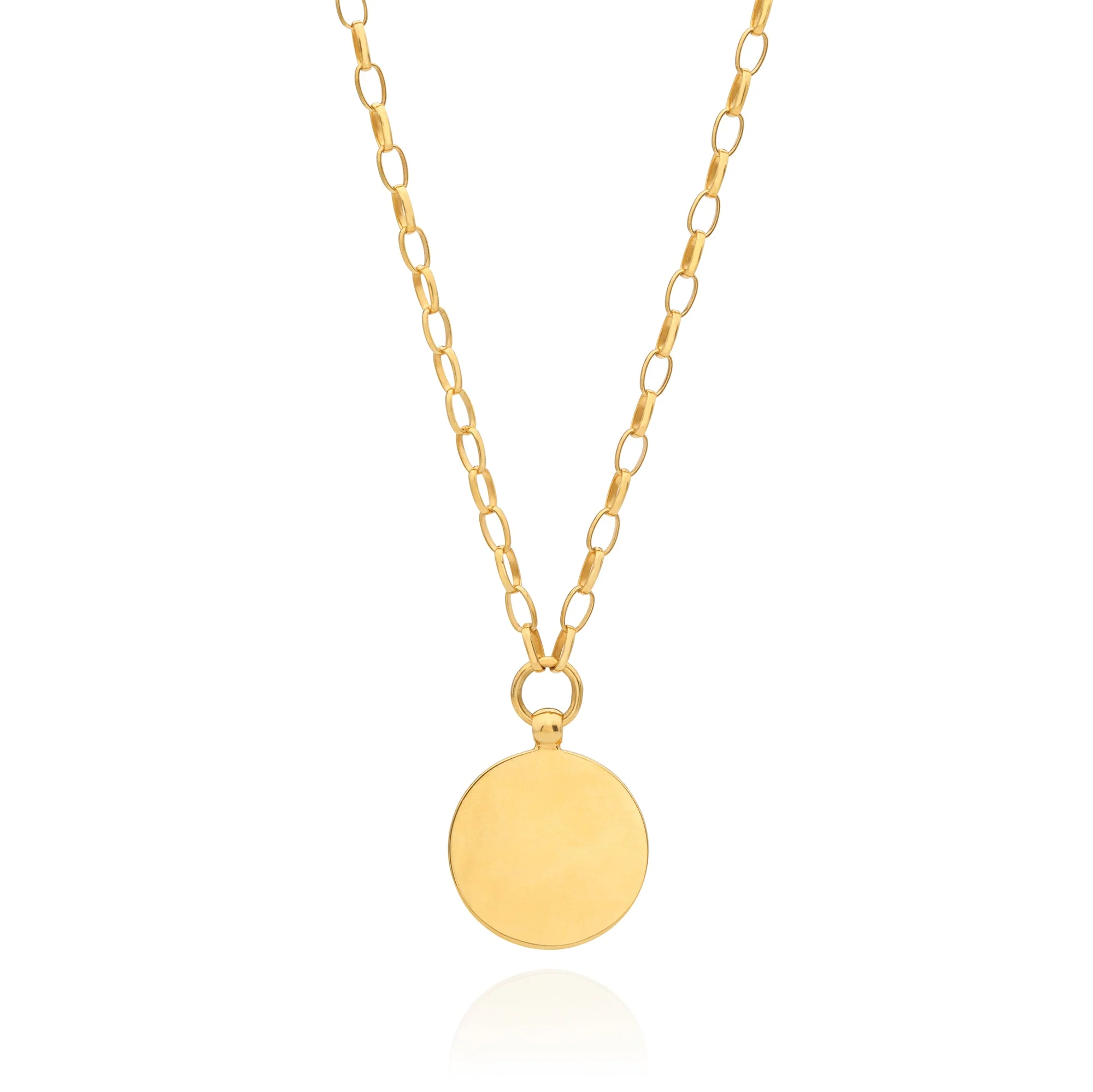 Luna Pendant Necklace - Turquoise - Image 4