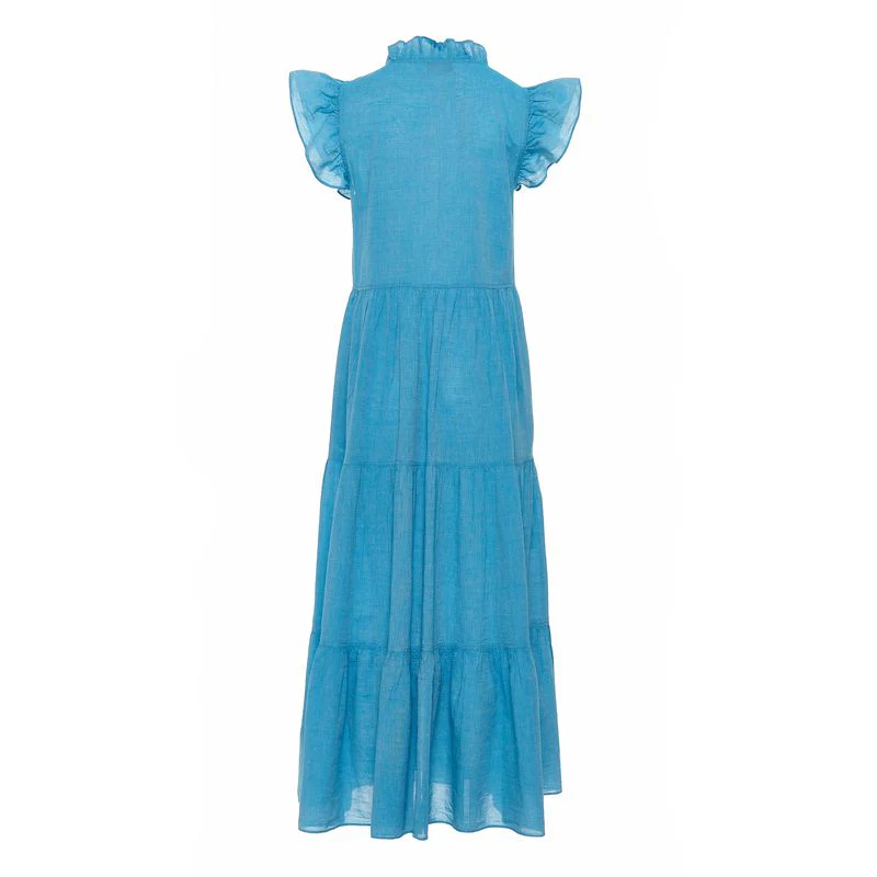 Lunaire Dress - Turquoise - Image 10