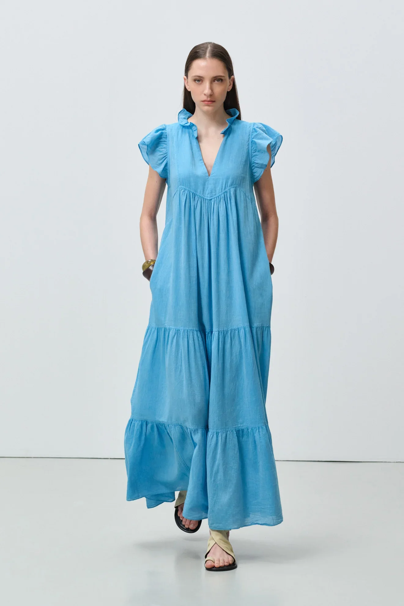Lunaire Dress - Turquoise - Image 2