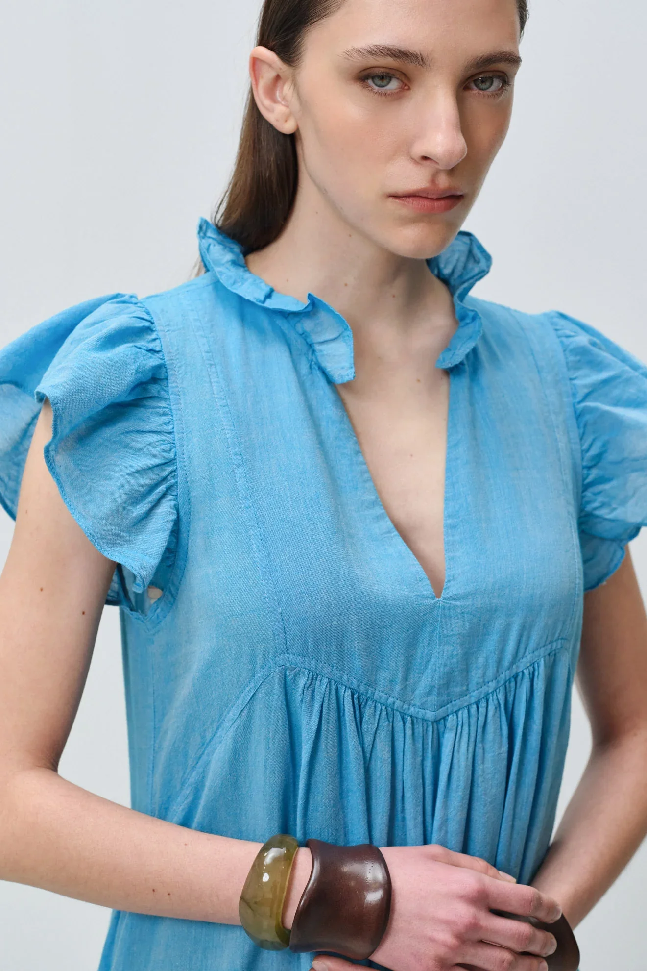 Lunaire Dress - Turquoise - Image 3