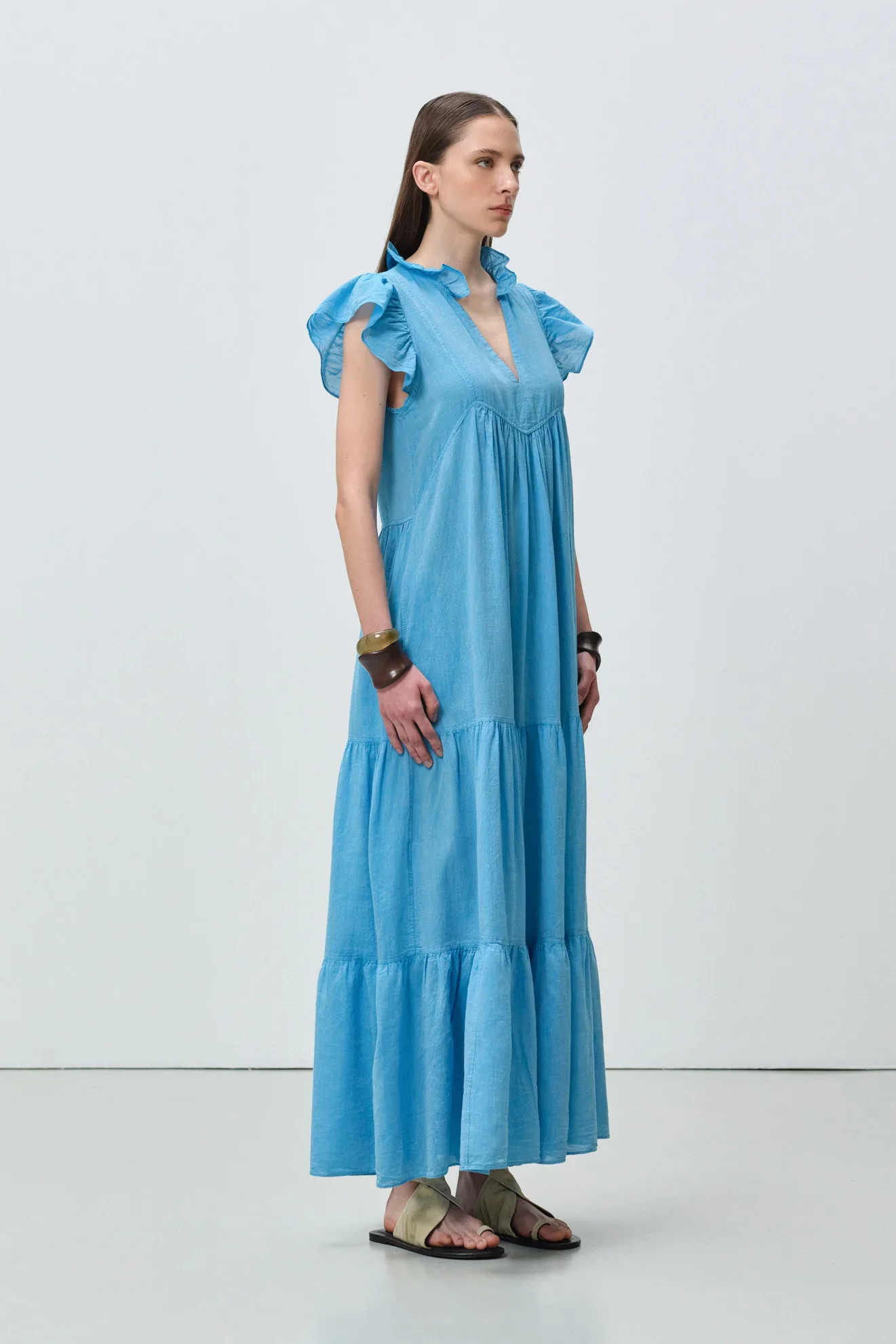 Lunaire Dress - Turquoise - Image 5