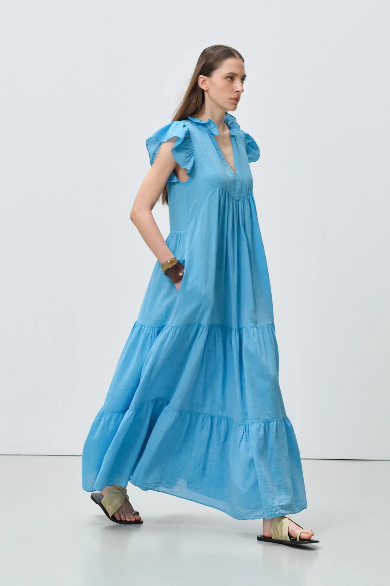 Lunaire Dress - Turquoise - Image 6