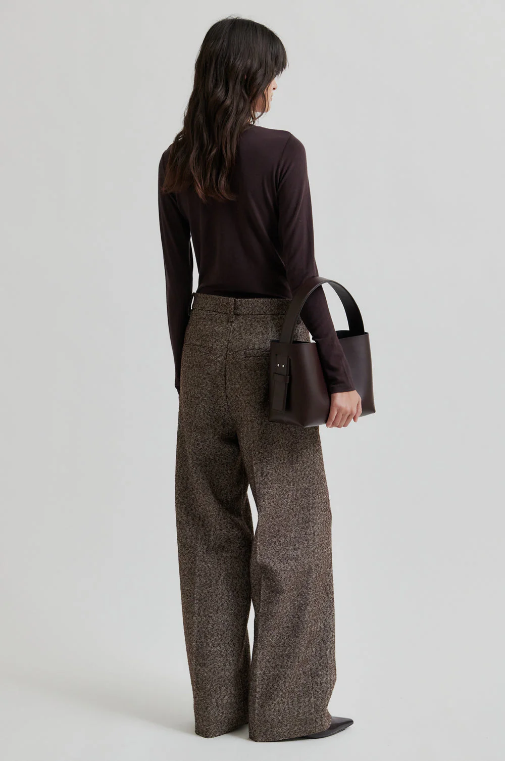 Matima O-Neck Tee - Chocolate Plum - Image 4