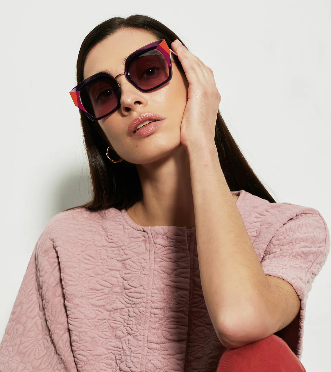 Megan Sunglasses - Purple - Image 5