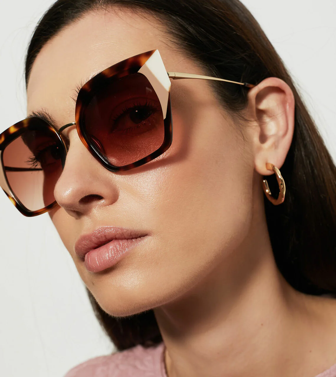 Megan Sunglasses - Brown - Image 5