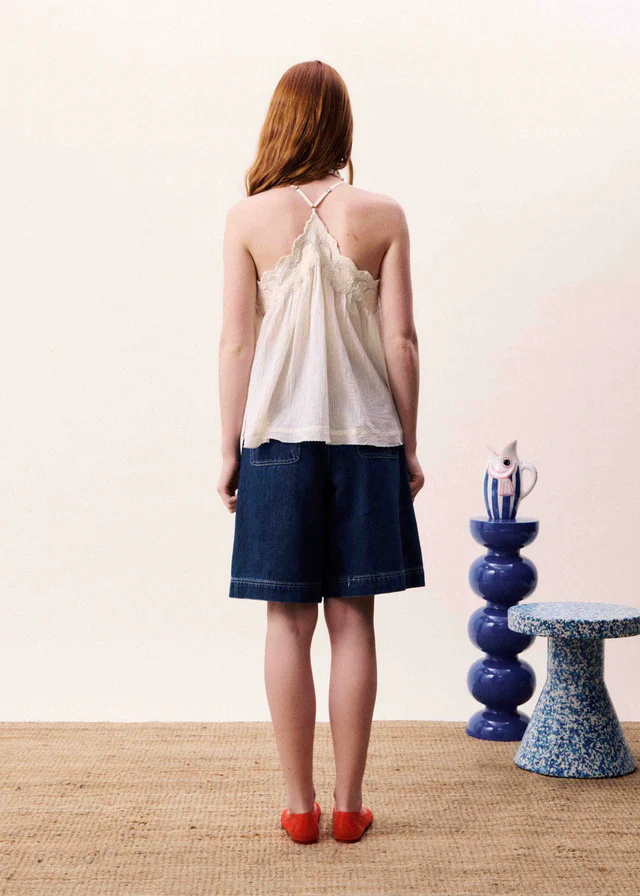 Melobosis Top - Cream - Image 4
