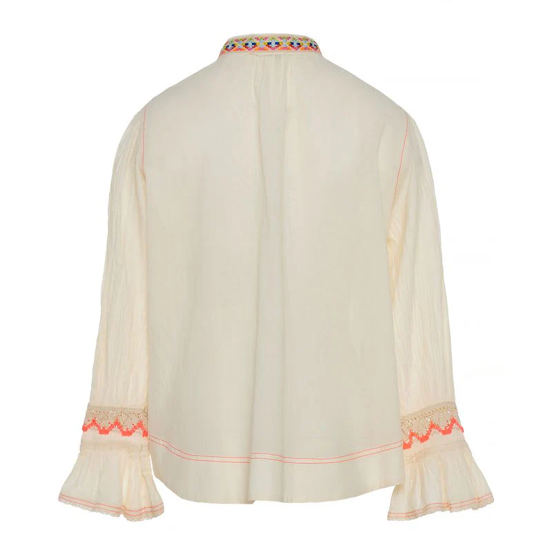 Melora Blouse - Off-White - Image 2