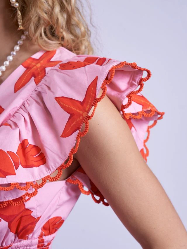 Misha Dress - Lobster & Starfish - Image 17