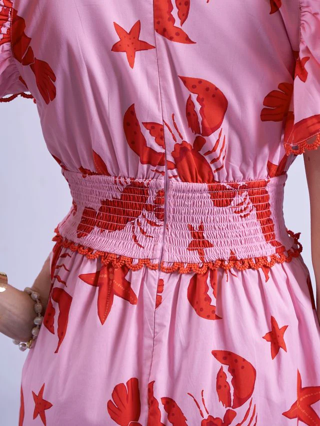 Misha Dress - Lobster & Starfish - Image 21