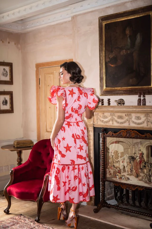 Misha Dress - Lobster & Starfish - Image 4