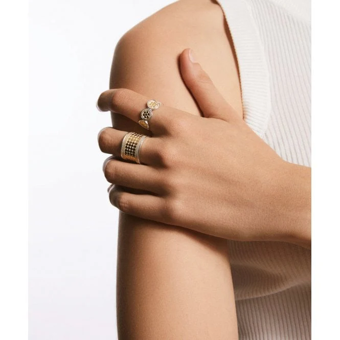 Multi Disc Ring - Gold & Silver - Image 3