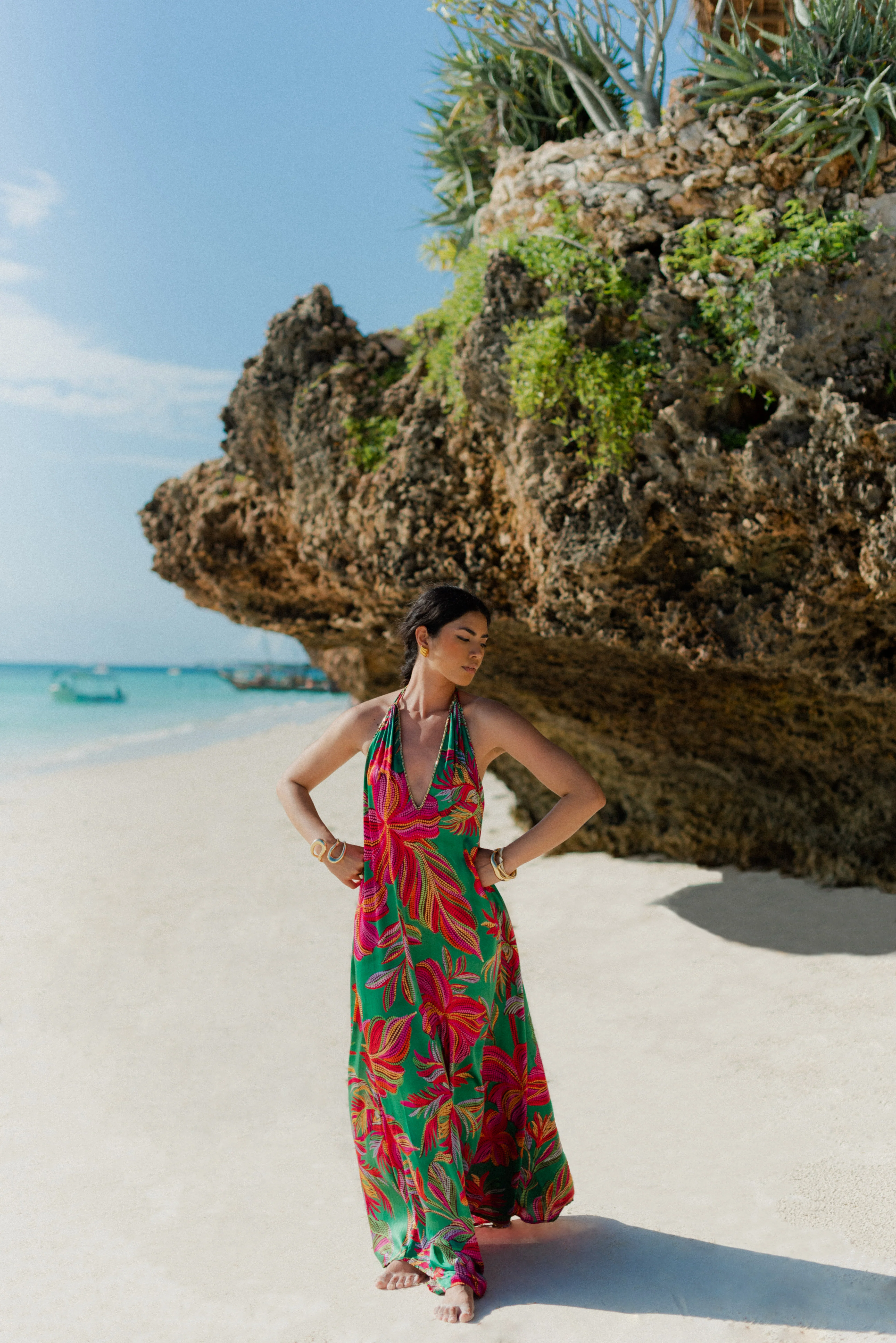 Natasha Dress - Cartagena Green - Image 3
