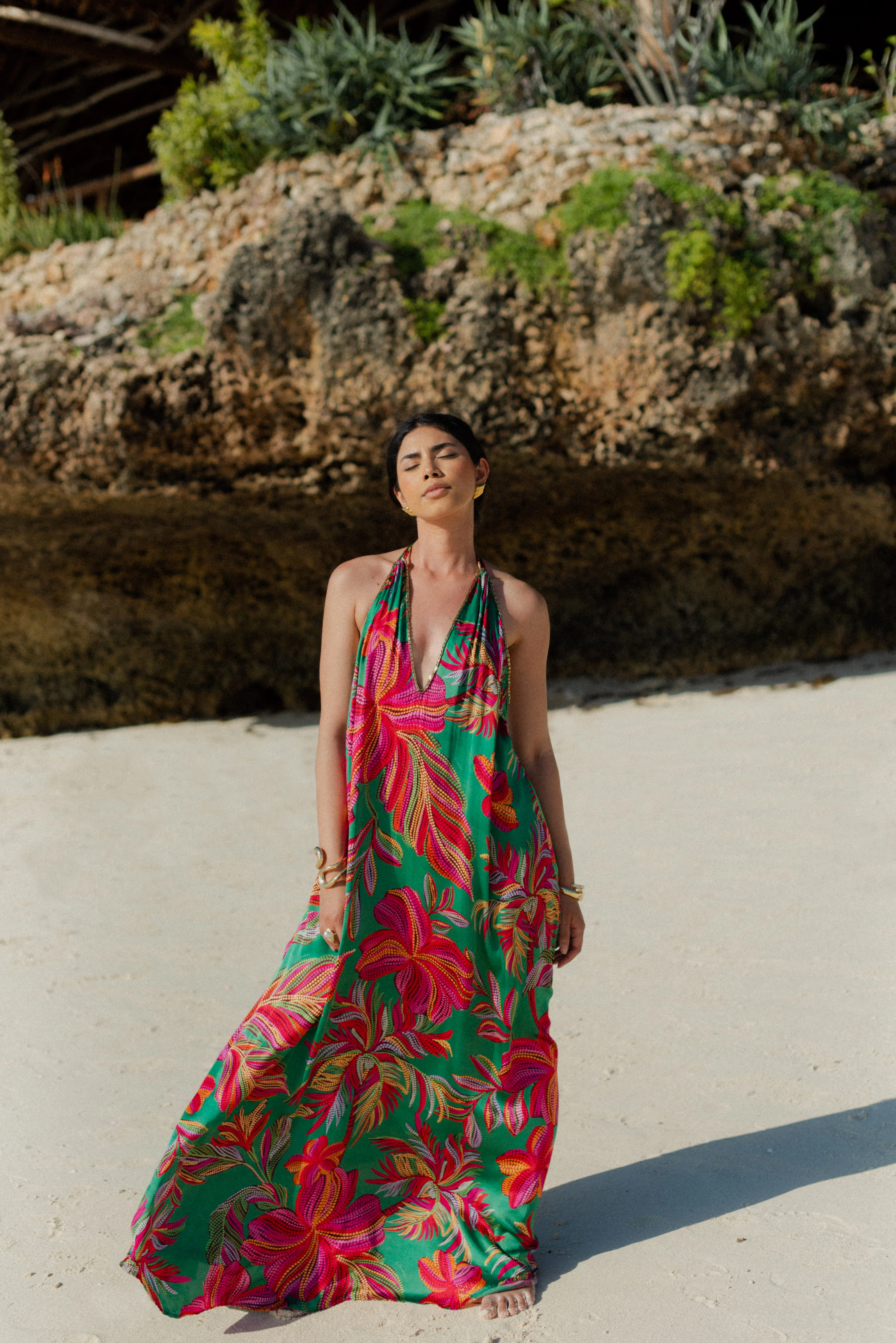 Natasha Dress - Cartagena Green - Image 7