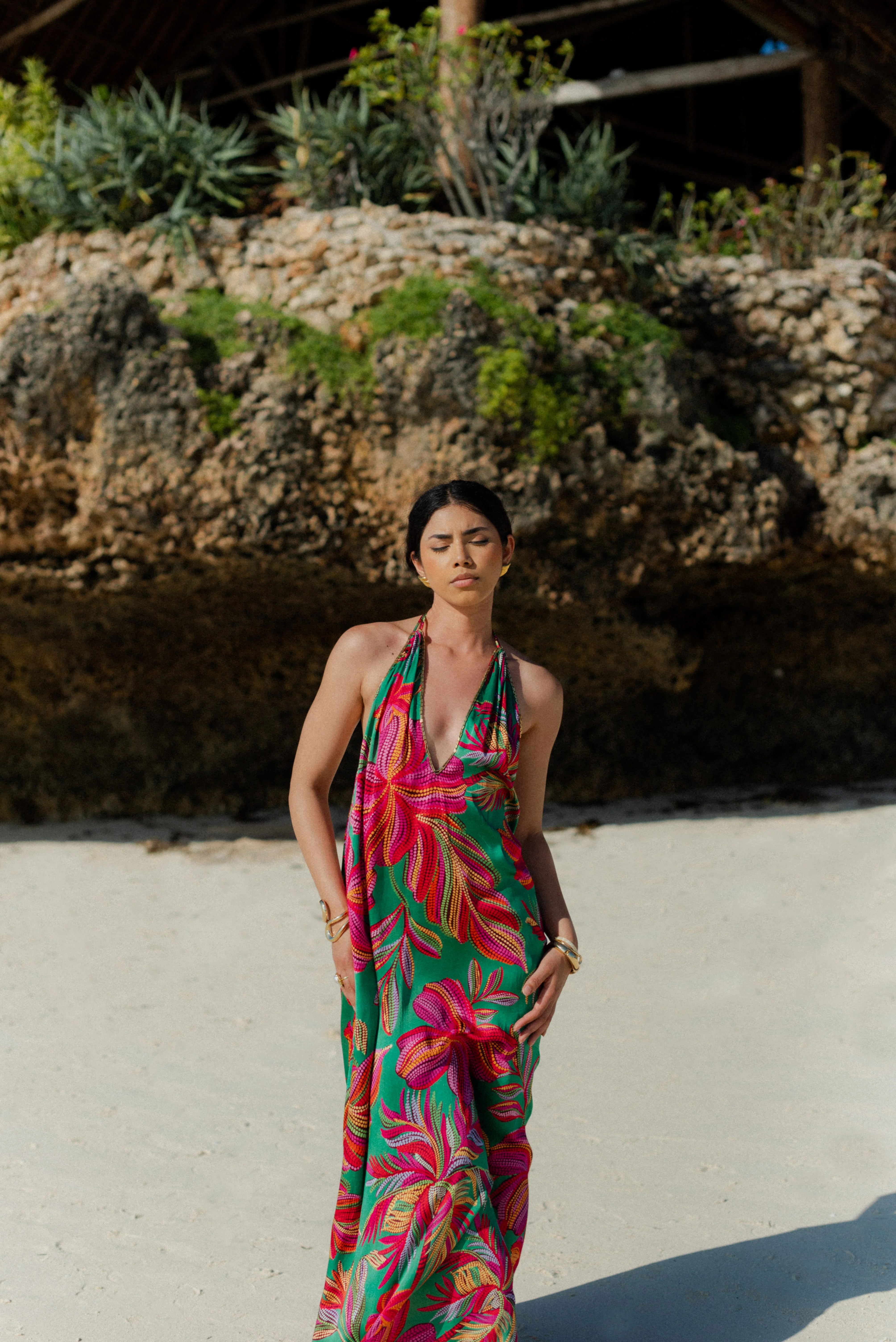 Natasha Dress - Cartagena Green - Image 8