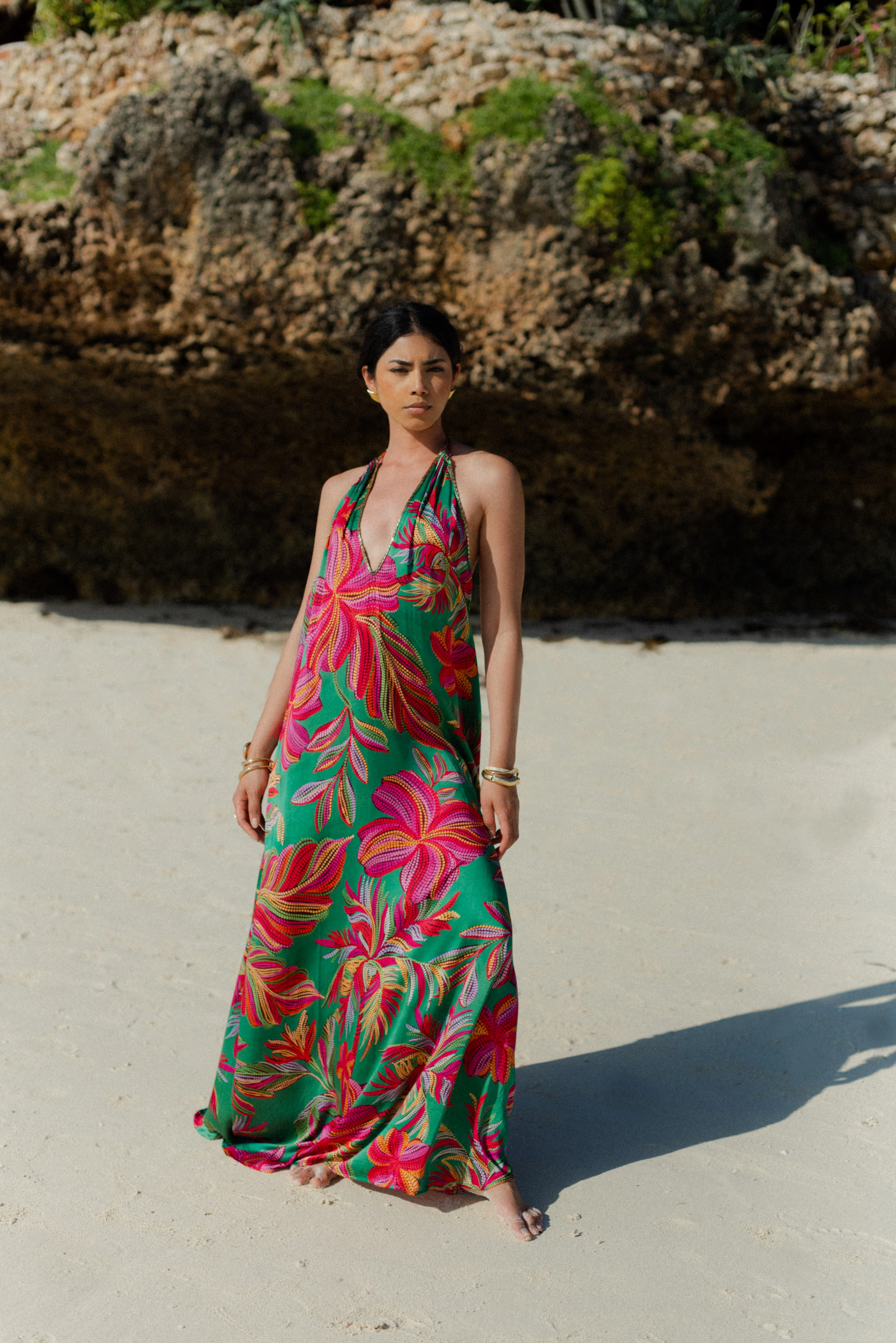Natasha Dress - Cartagena Green - Image 9