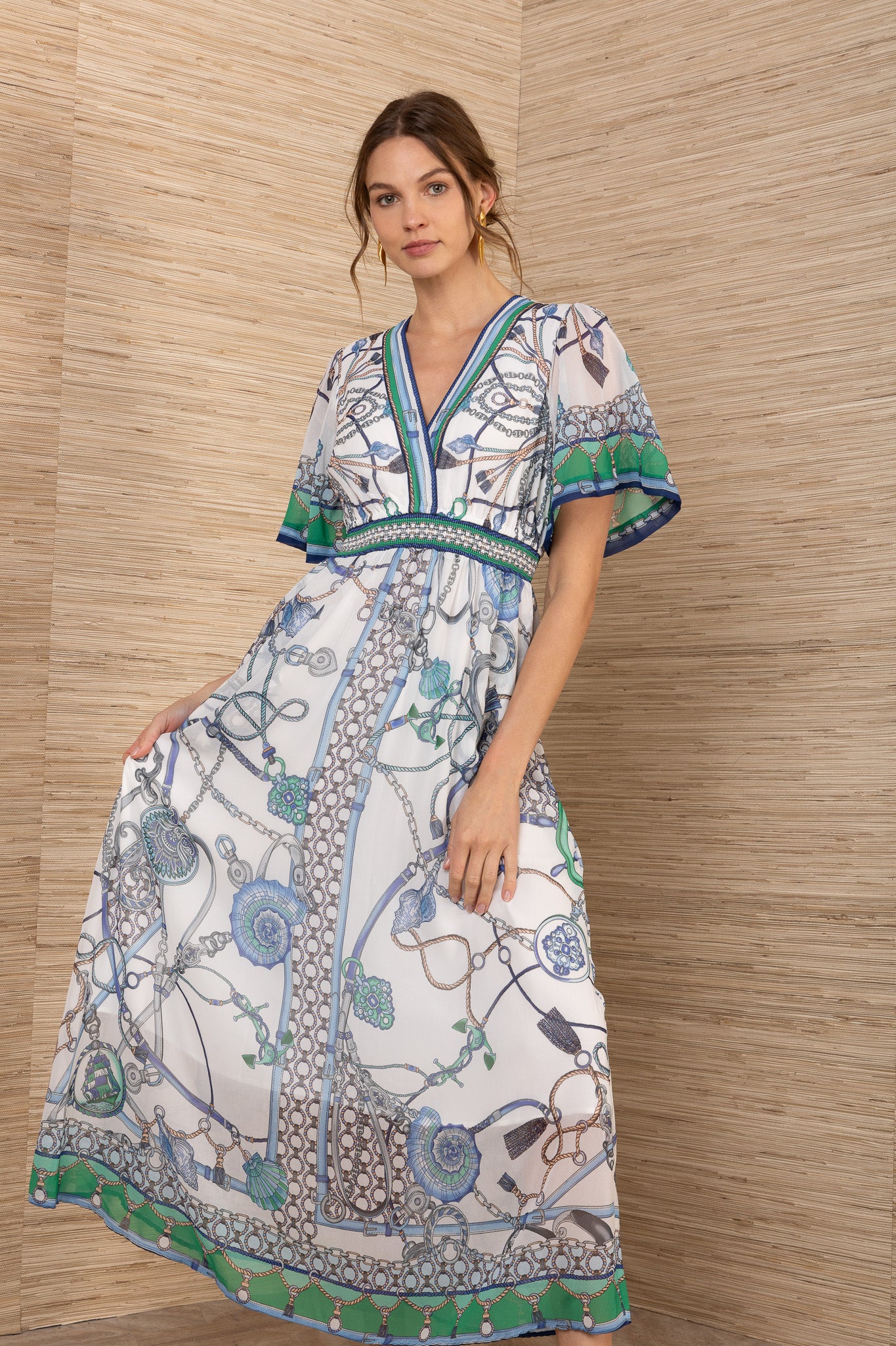 Neve Dress - Blue - Image 2
