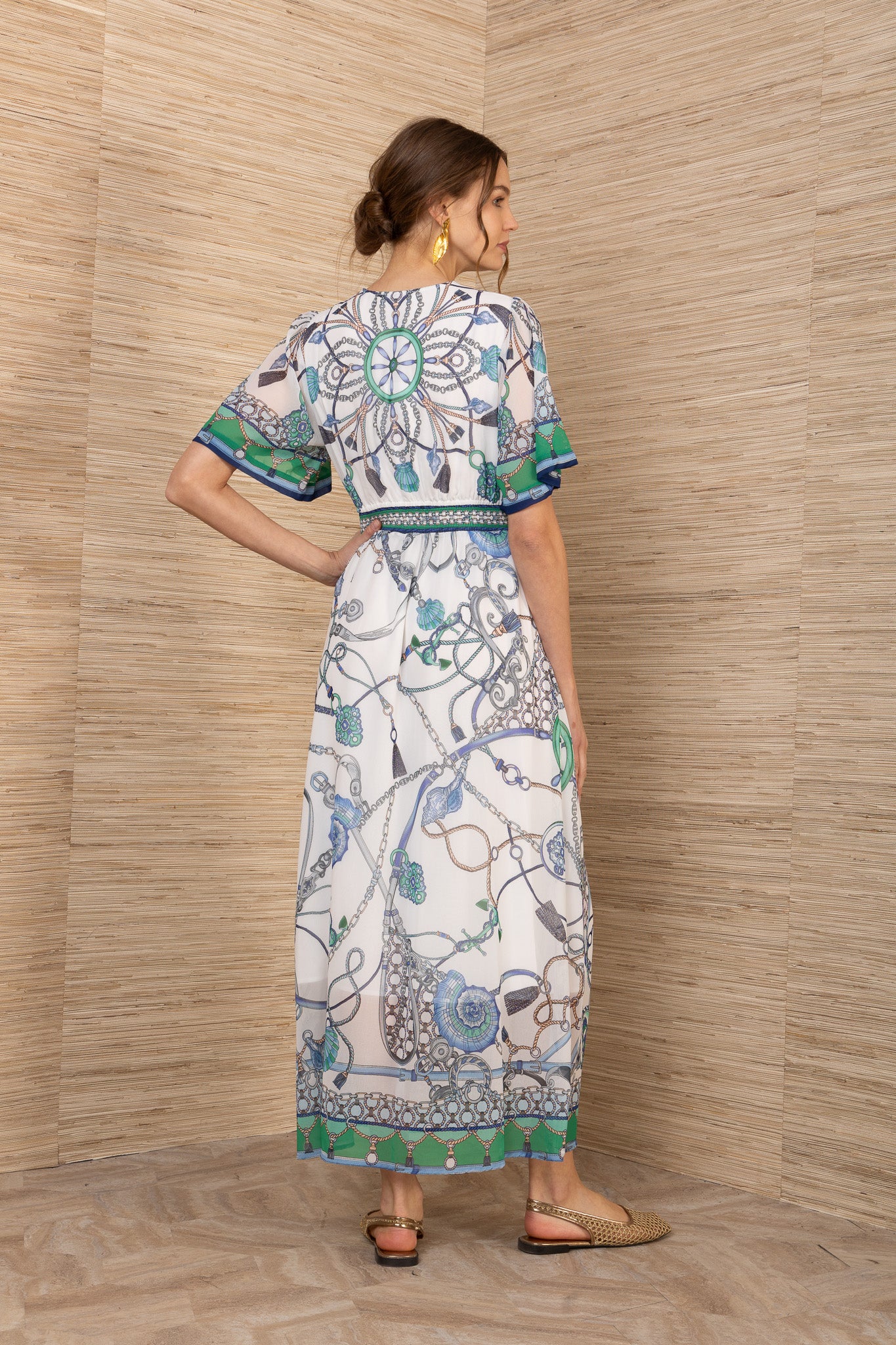 Neve Dress - Blue - Image 4
