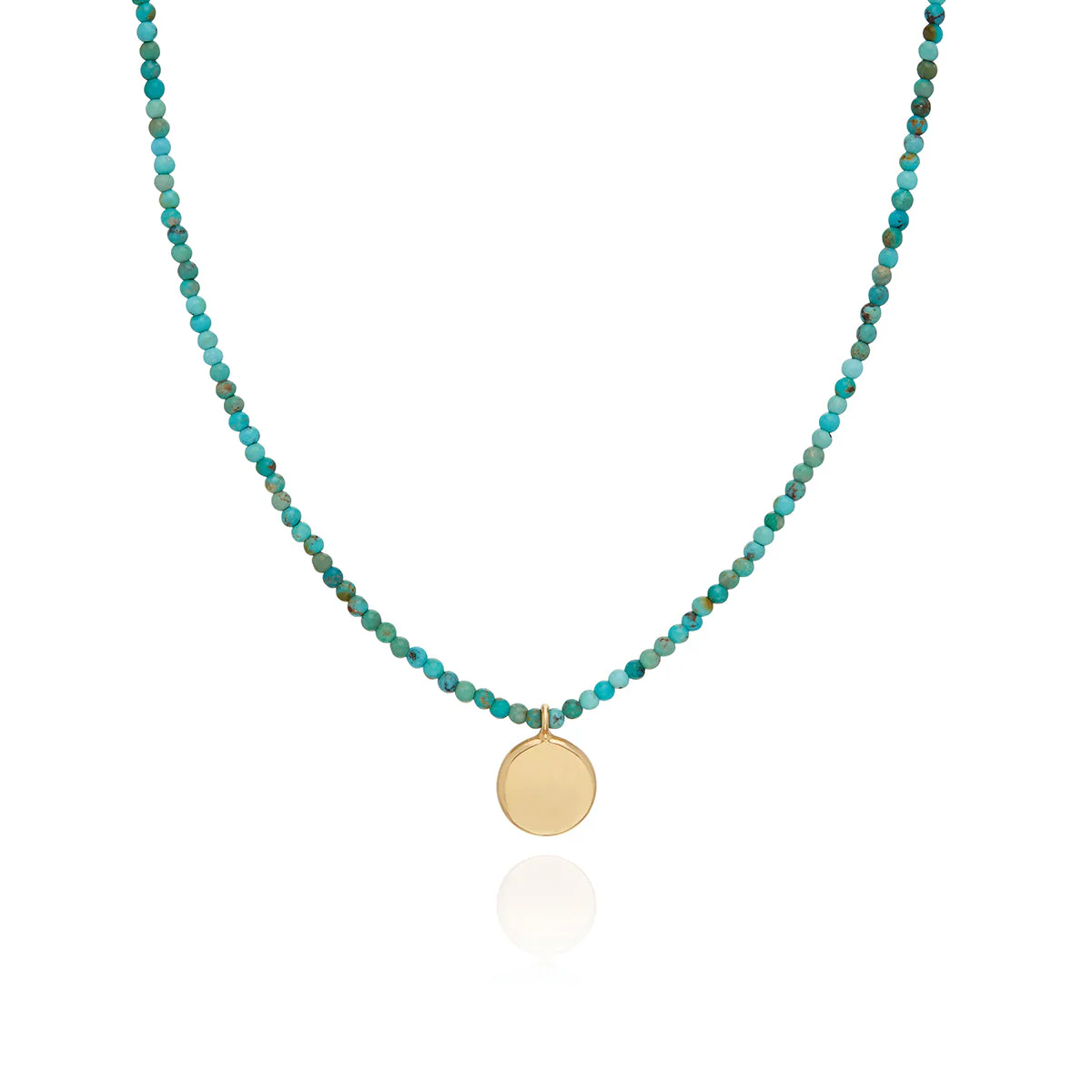 Turquesa Beaded Necklace - Turquoise - Image 5