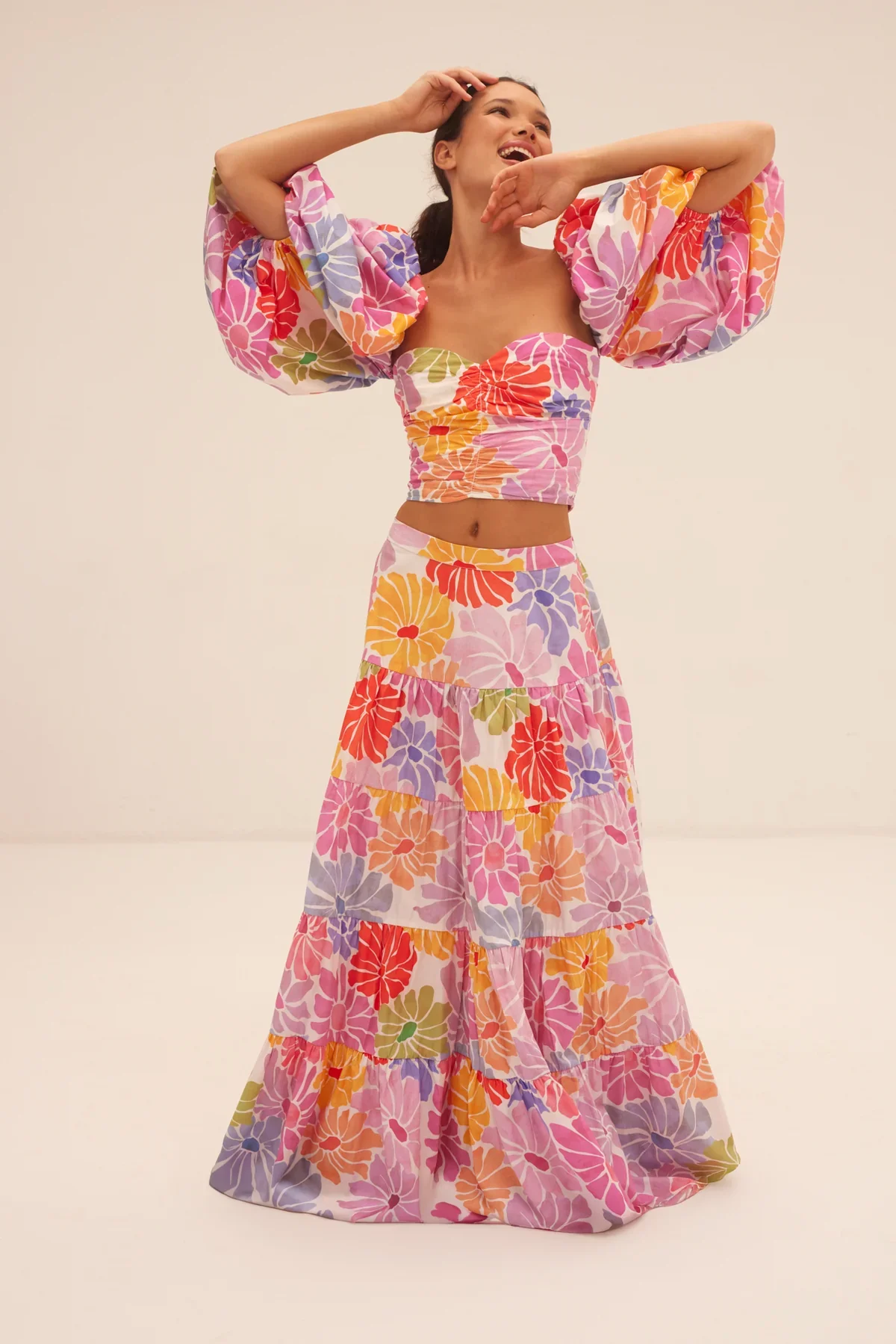 Odette Skirt - Saleya Pastel - Image 5