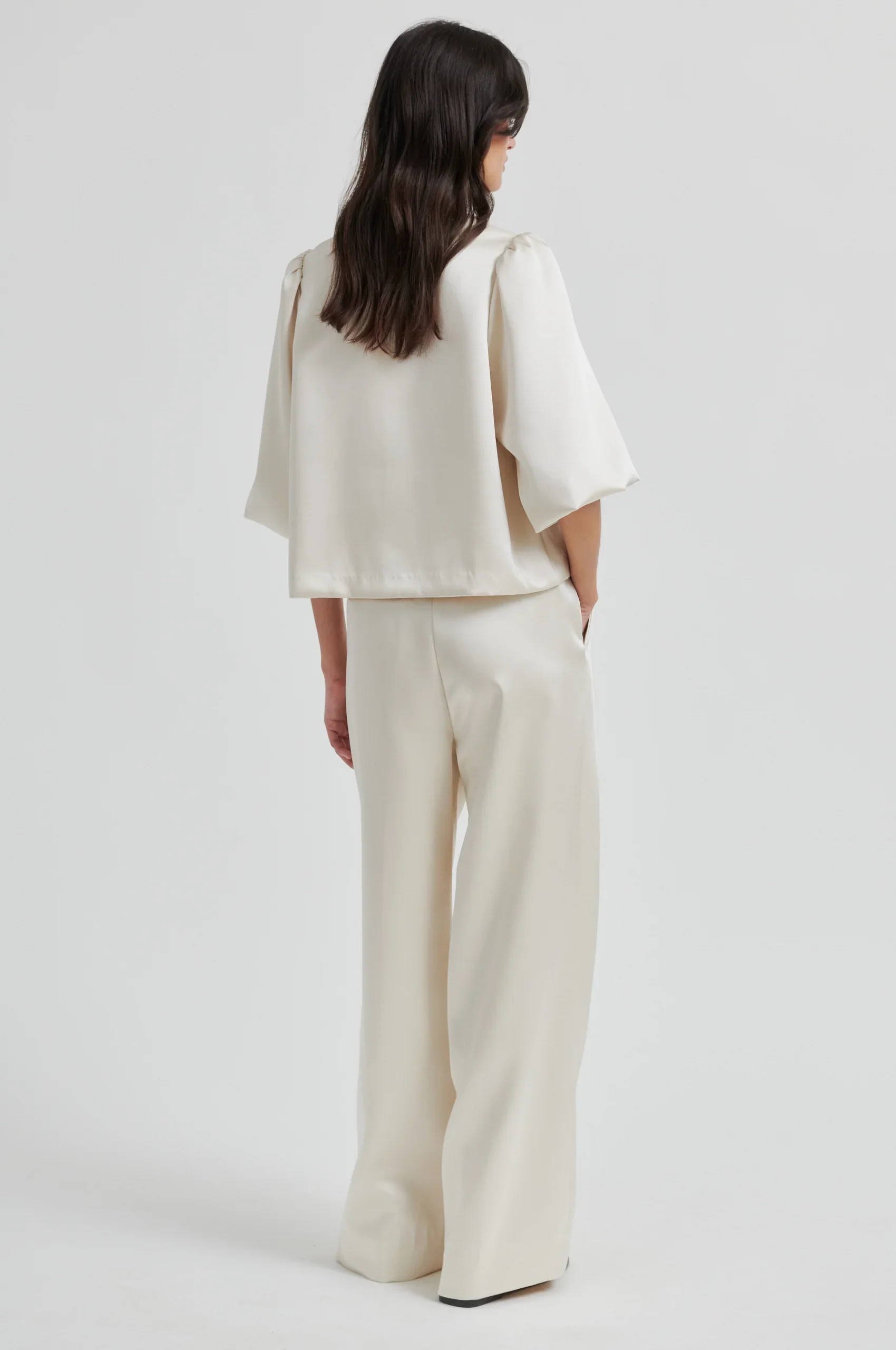 Perlla New Blouse - Soft Beige - Image 3