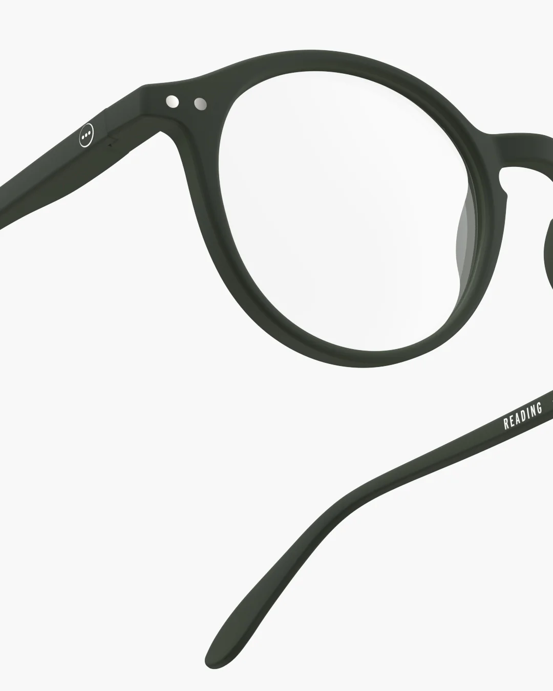 Reading #D Glasses - Khaki - Image 3