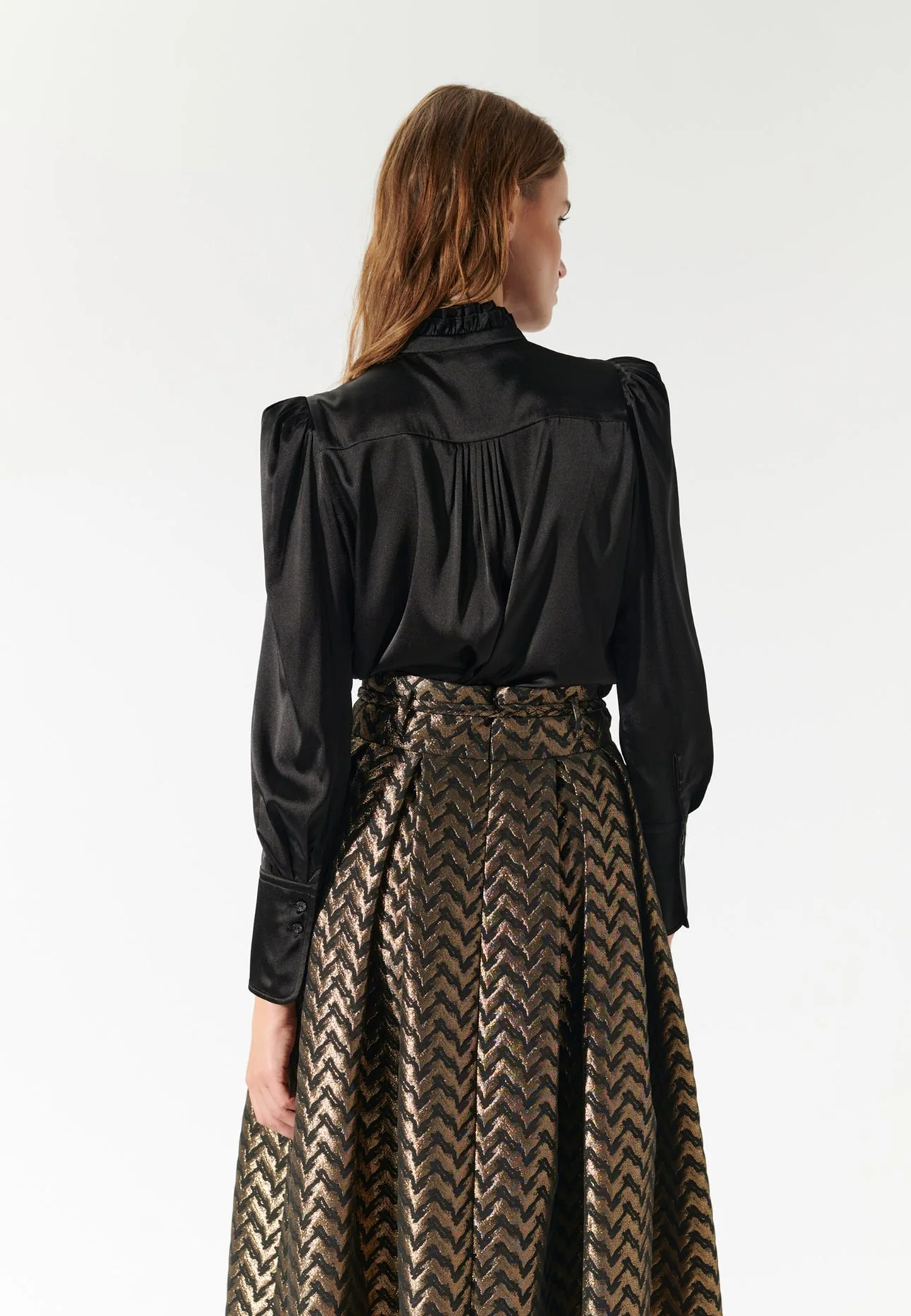 Robertadea Blouse - Black - Image 3