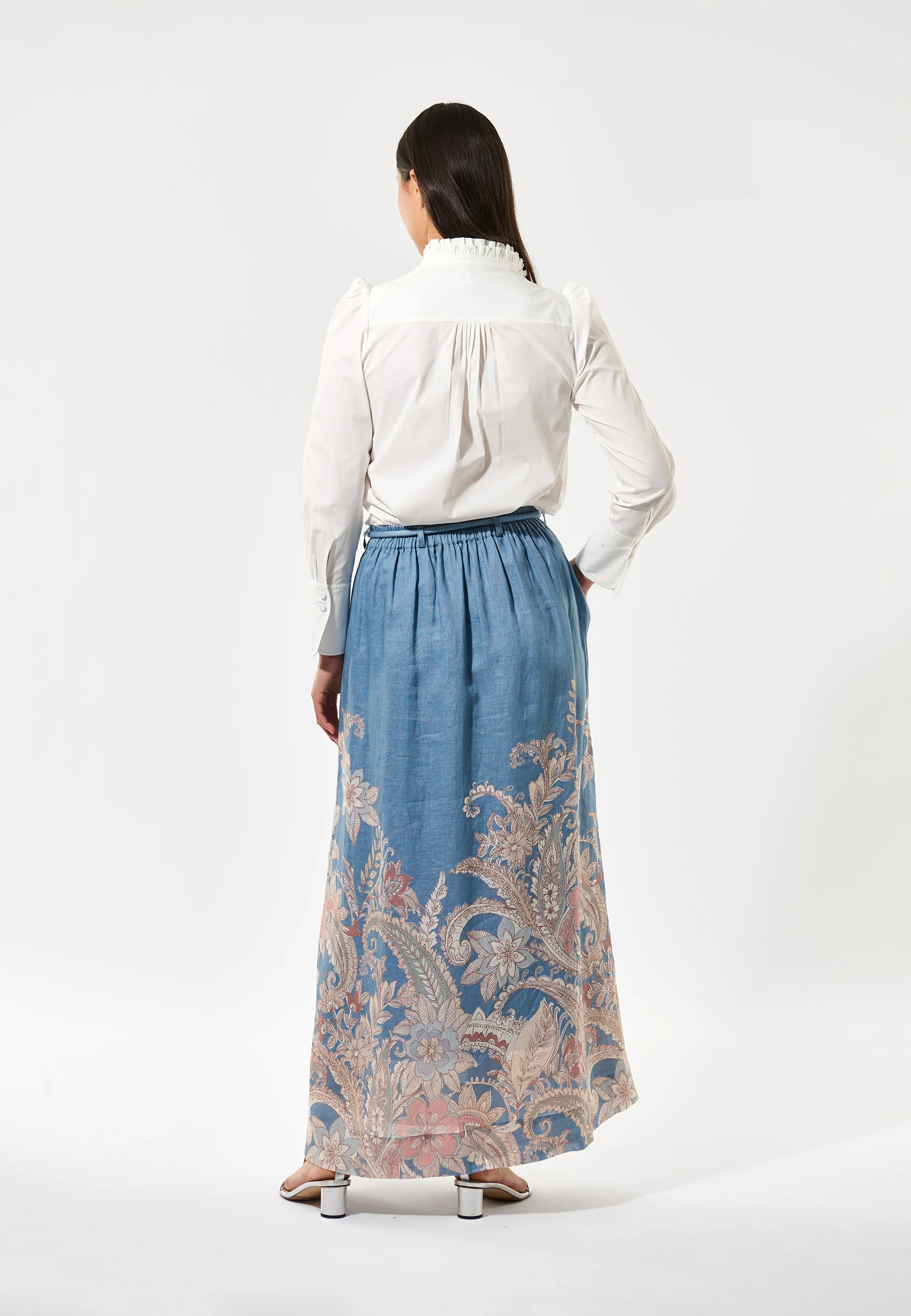 Robertadea Blouse - Nat. White - Image 5