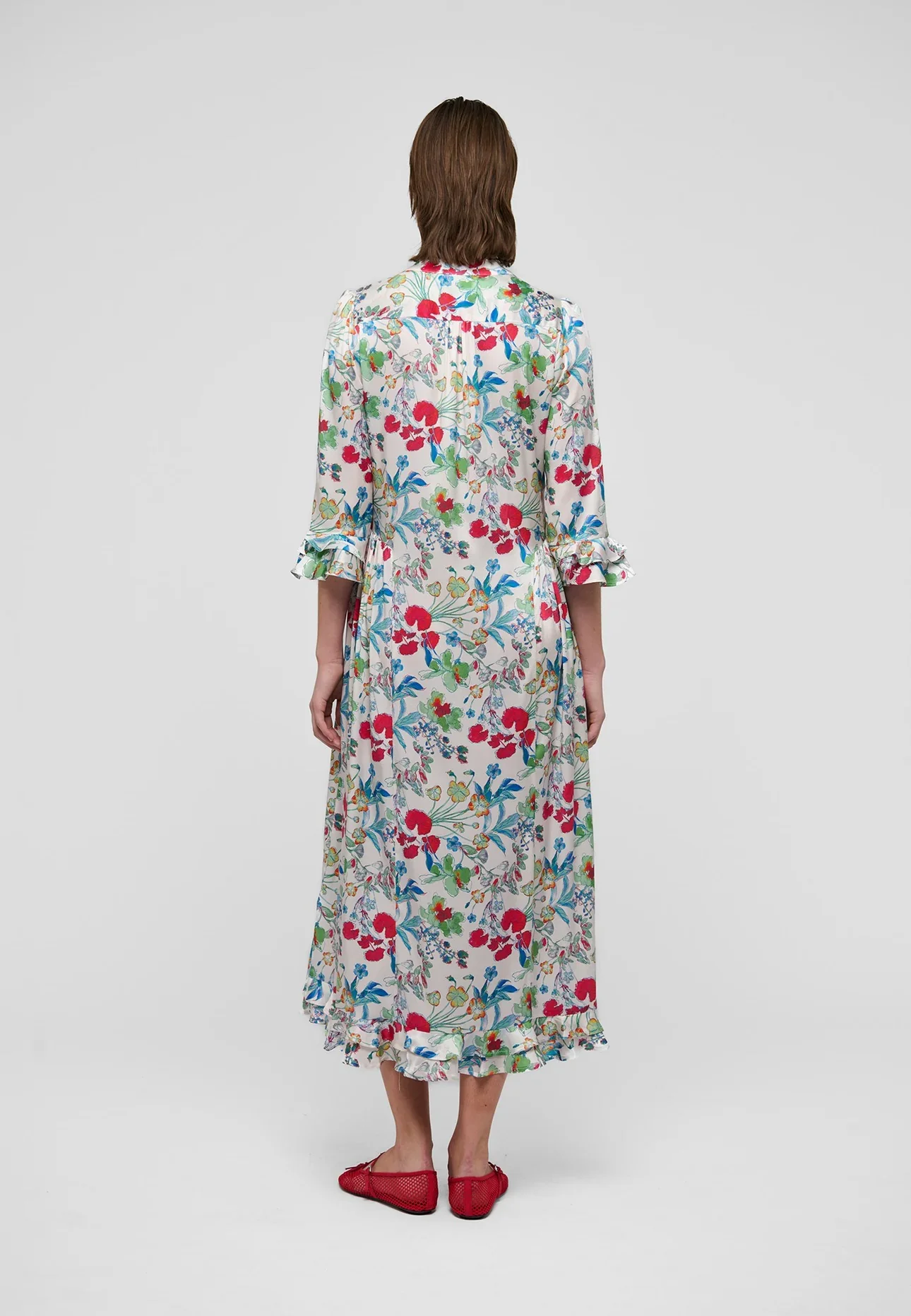 Rosannadea Dress - Fleurette Leche - Image 4